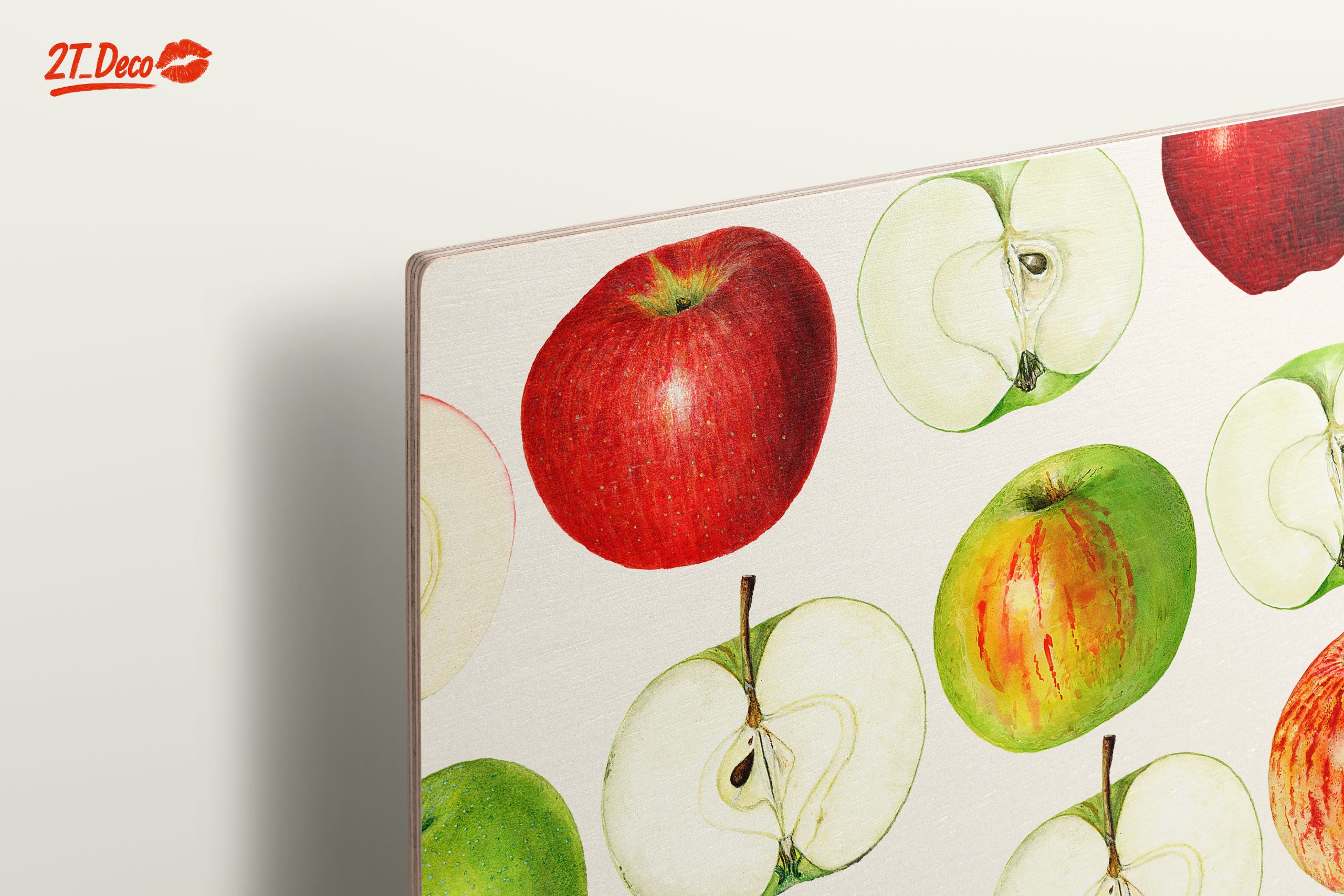 Colorful Abstract Apple Art for Kitchen Decor - Image 15
