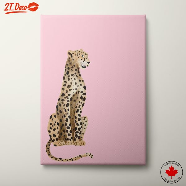 Whimsical Leopard Illustration