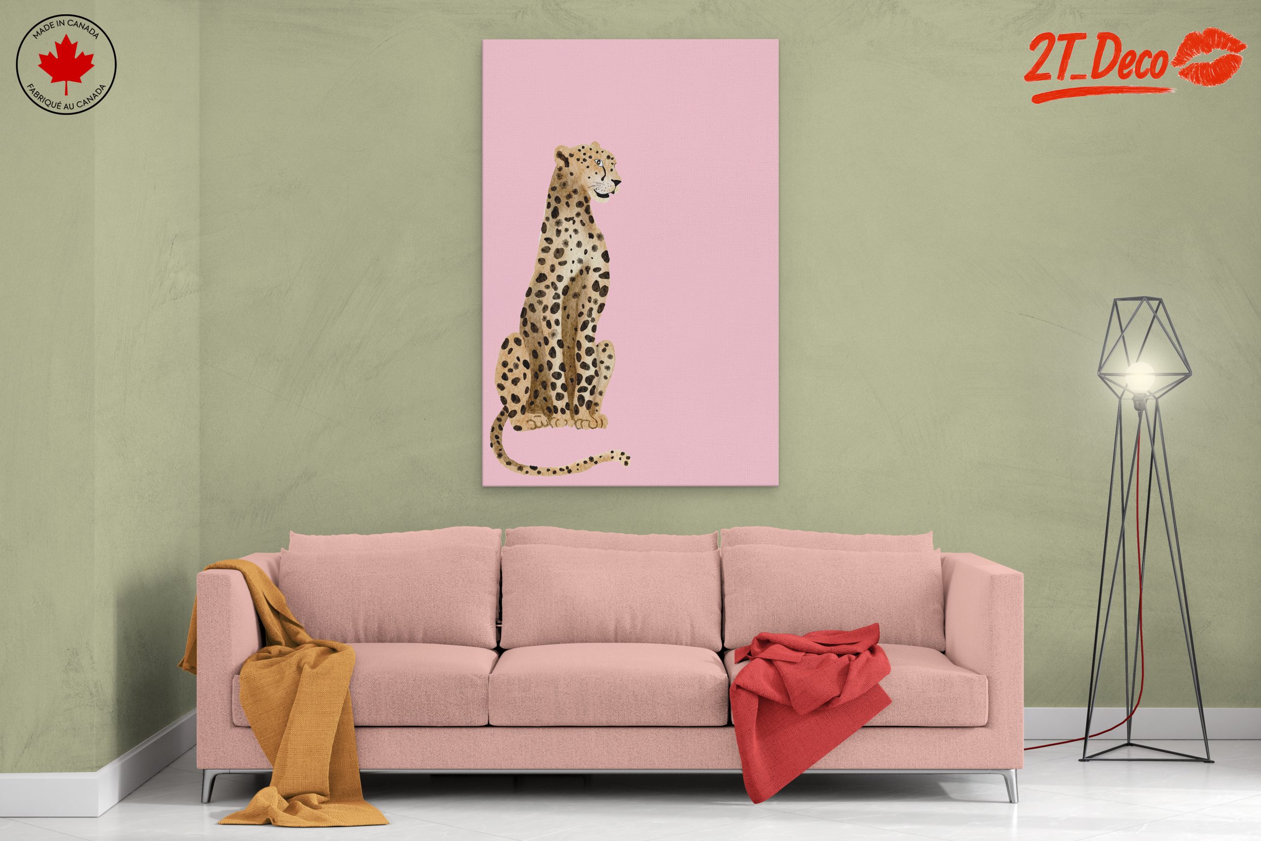 Whimsical Leopard Illustration - Image 2
