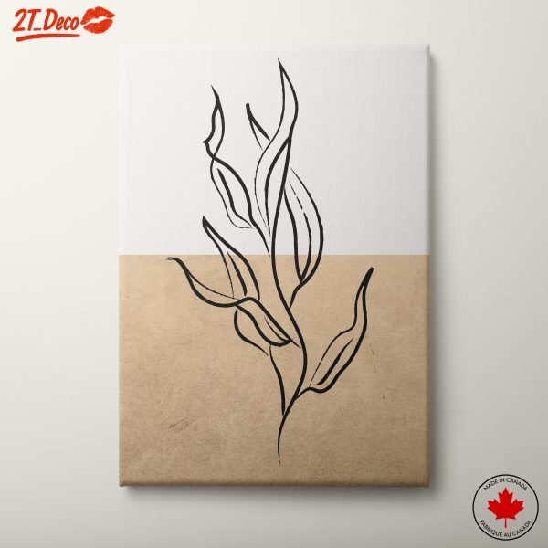 Elegant Minimalist Botanical Art Print