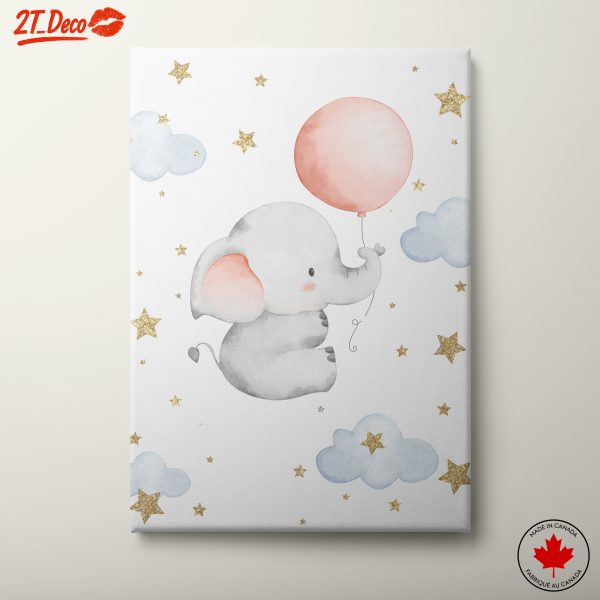 Whimsical Elephant with Balloon Art