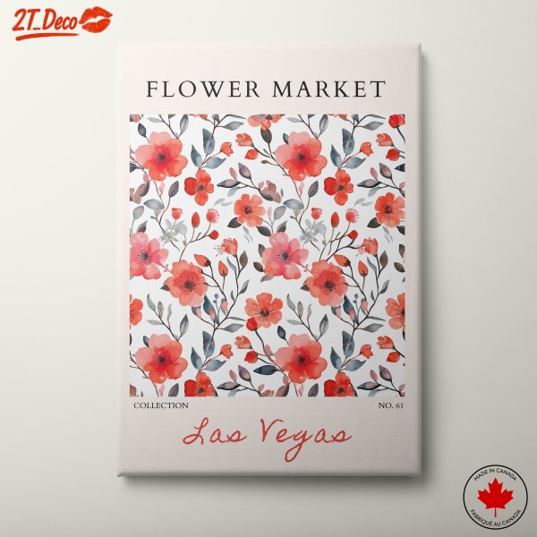 Vibrant Flower Market Design from Las Vegas
