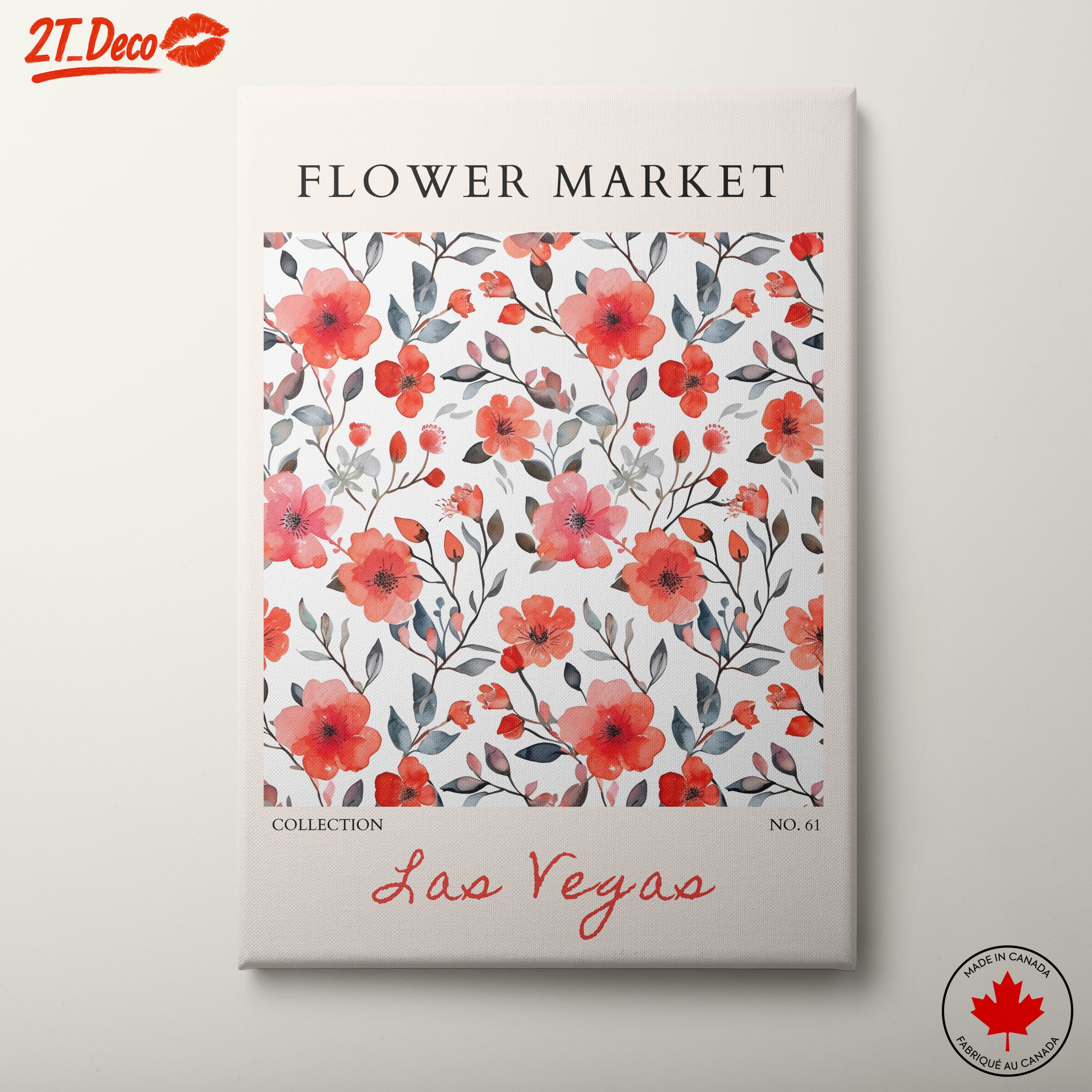 Vibrant Flower Market Design from Las Vegas