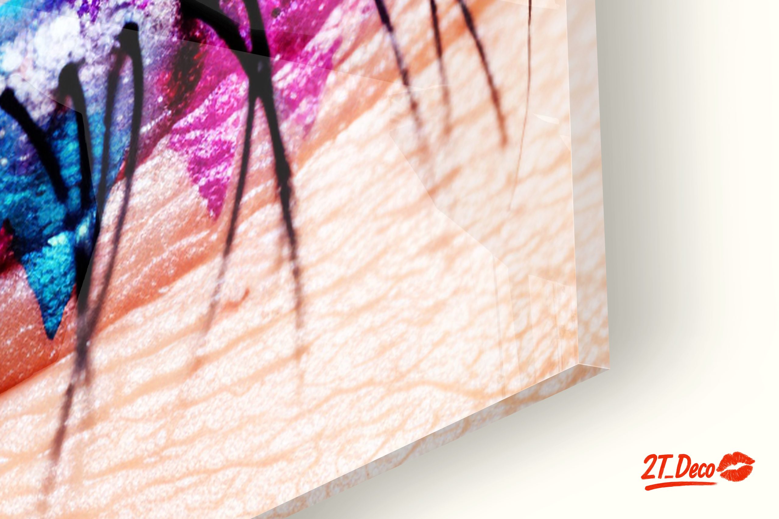 Vibrant Eye Makeup Portrait - Image 9