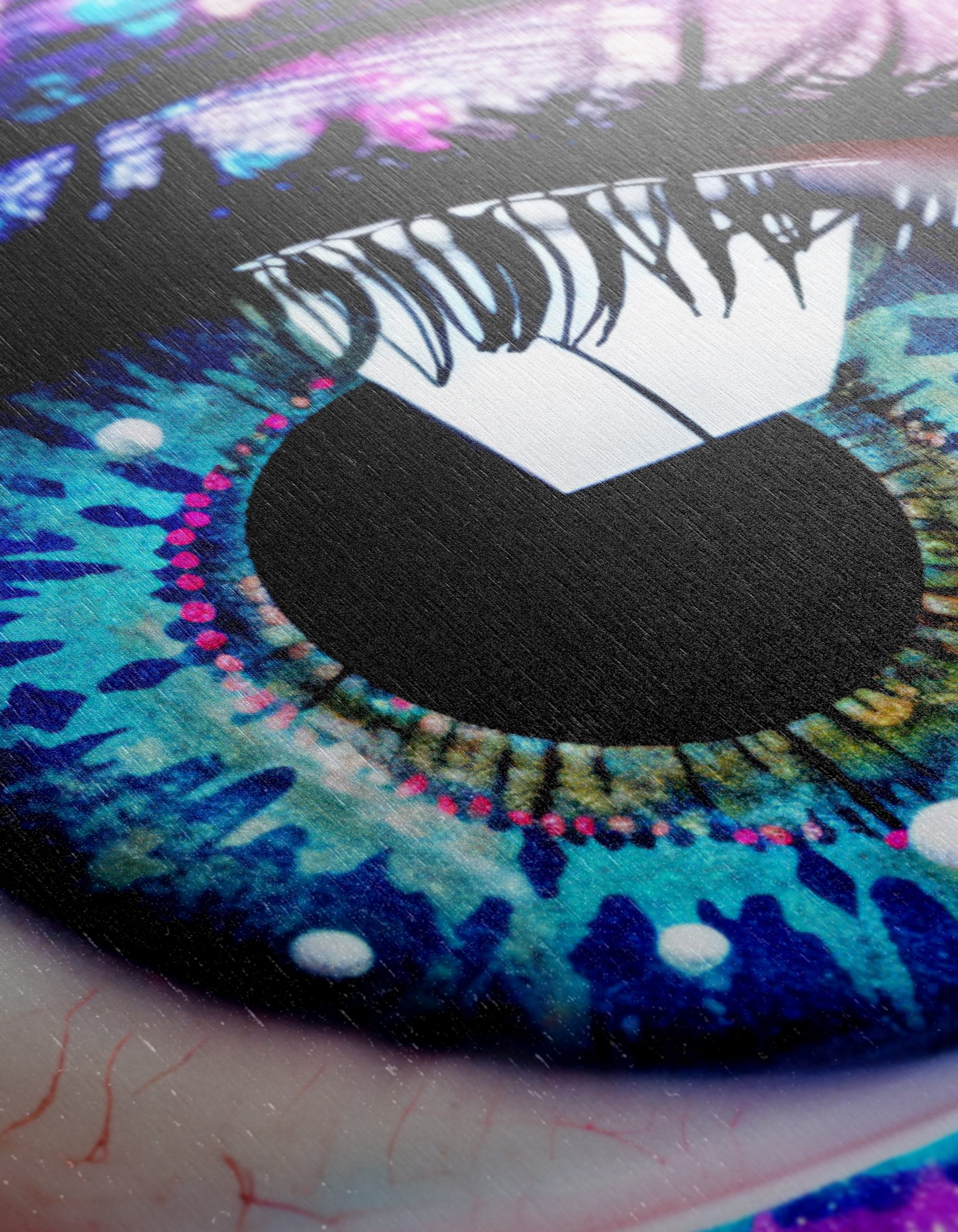 Vibrant Eye Makeup Portrait - Image 12