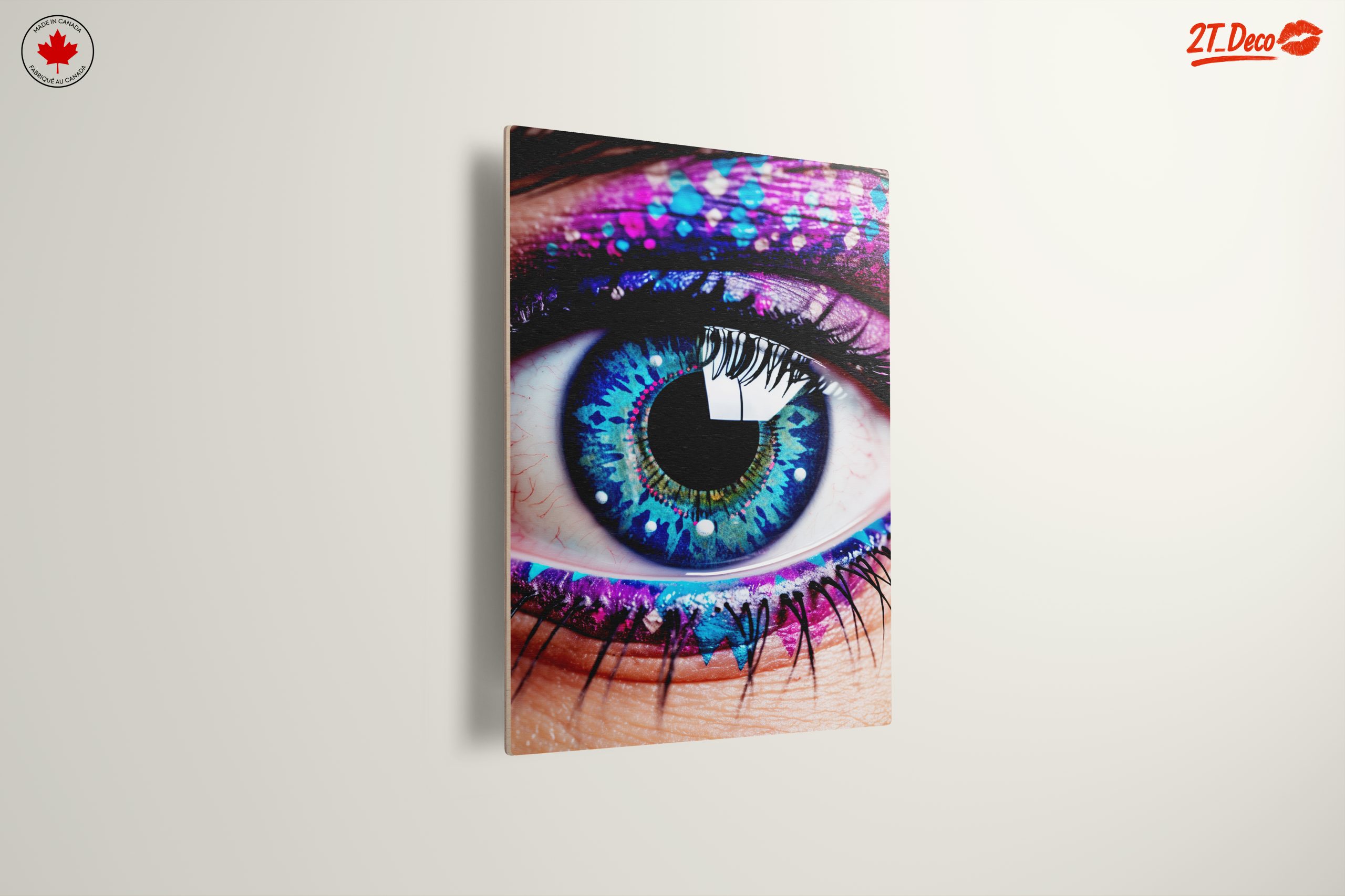 Vibrant Eye Makeup Portrait - Image 13