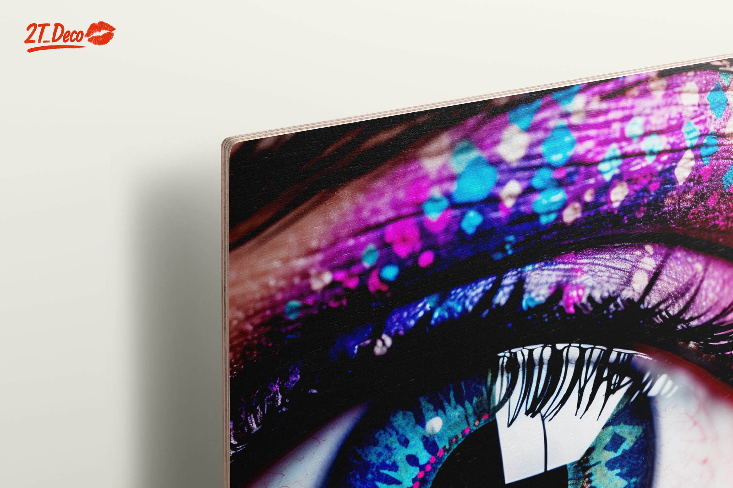 Vibrant Eye Makeup Portrait - Image 15