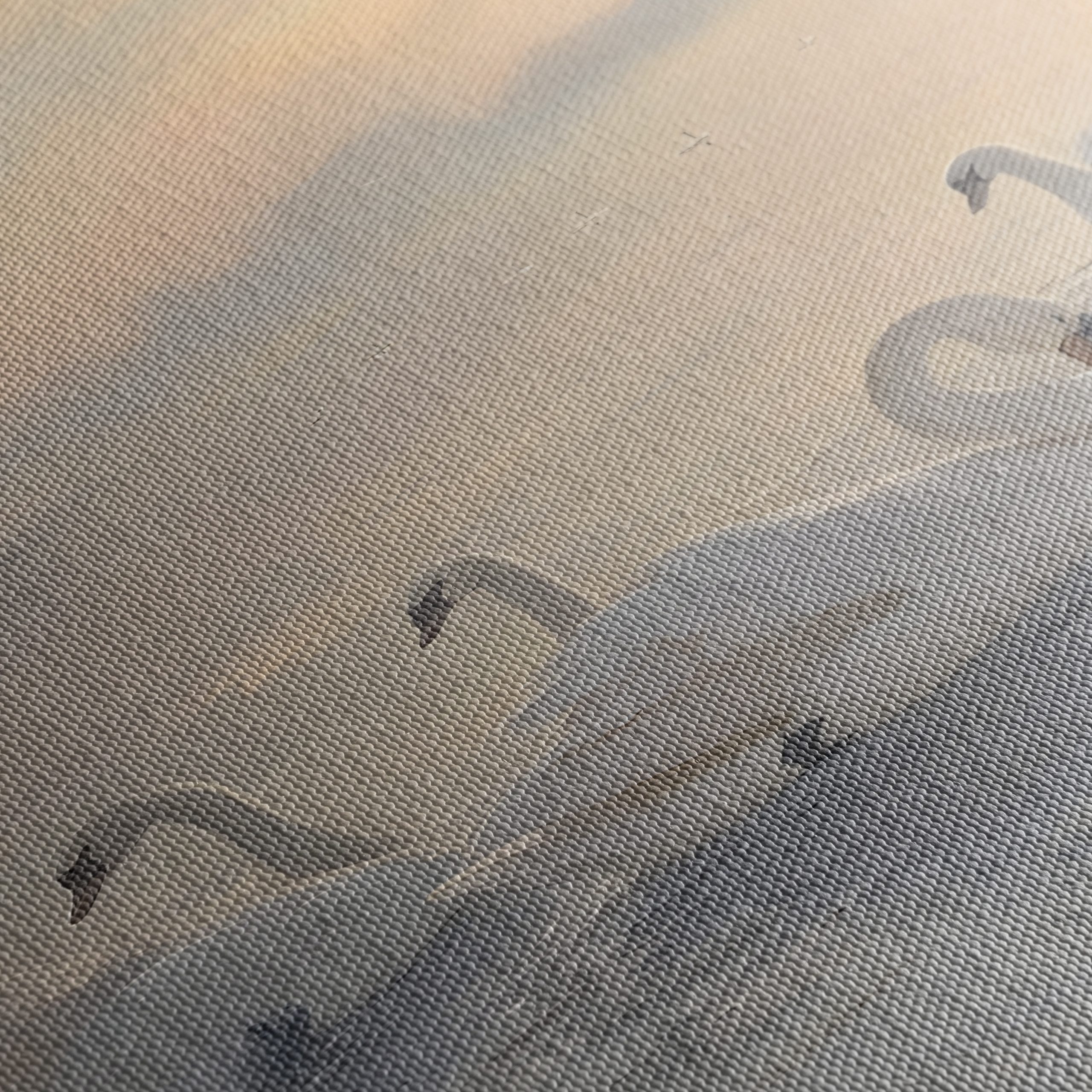Swans on a Serene Lake at Sunset - Image 5