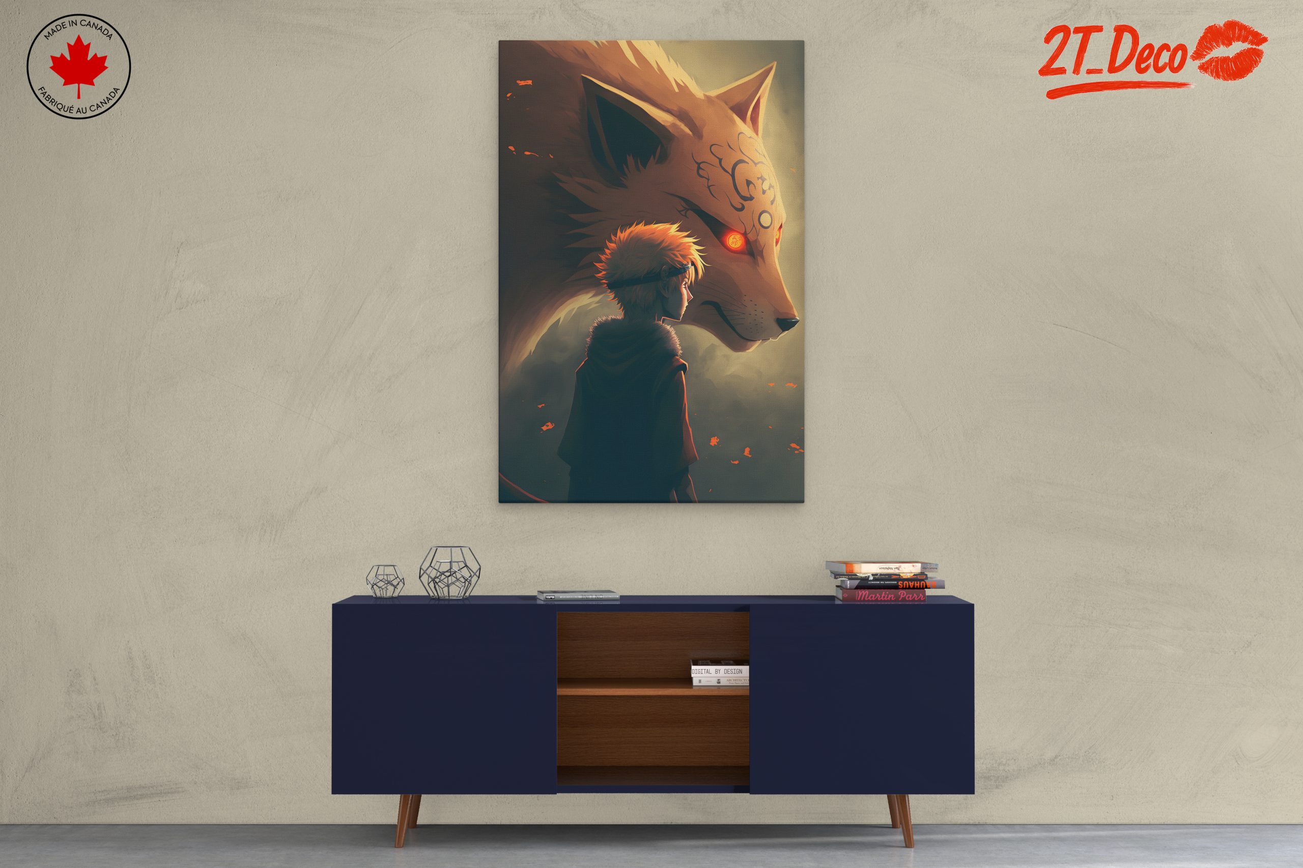 Naruto and the Powerful Beast Print - Image 3