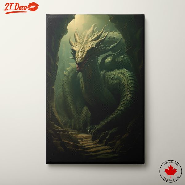 Epic Dragon Fantasy Creature Art