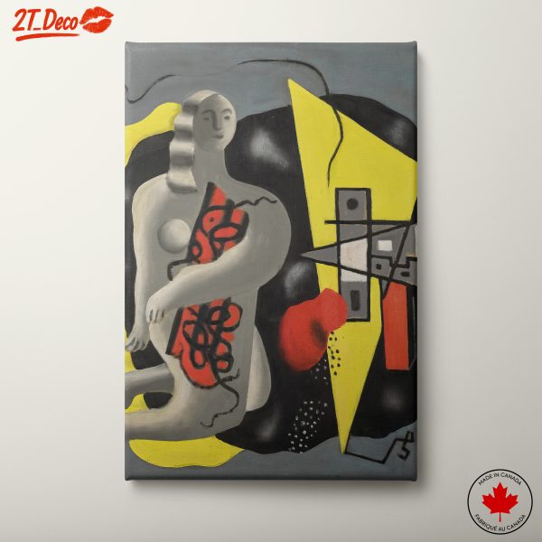 Contemporary Artistic Portrait with Abstract Elements