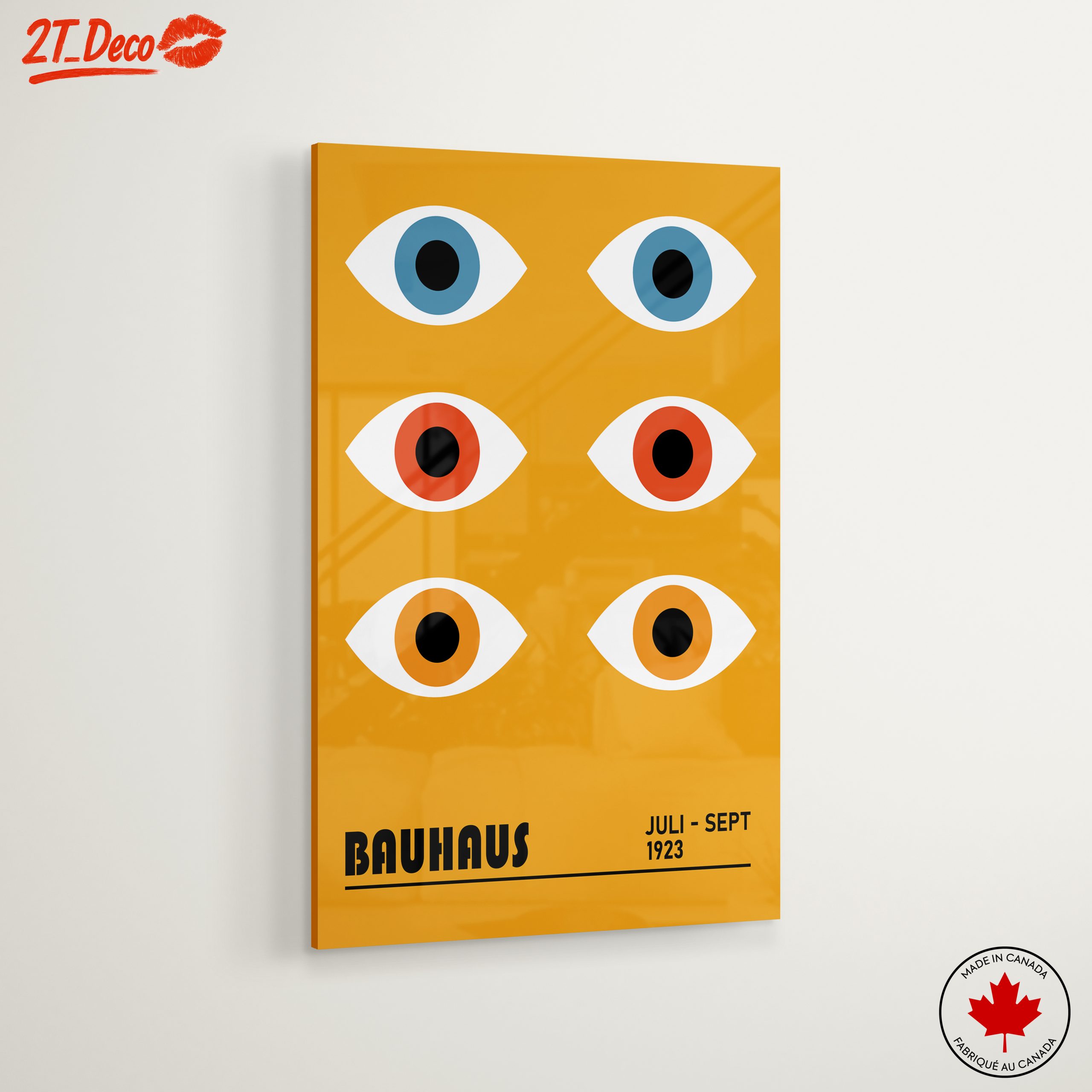 Bauhaus Geometric Eye Art - Image 6