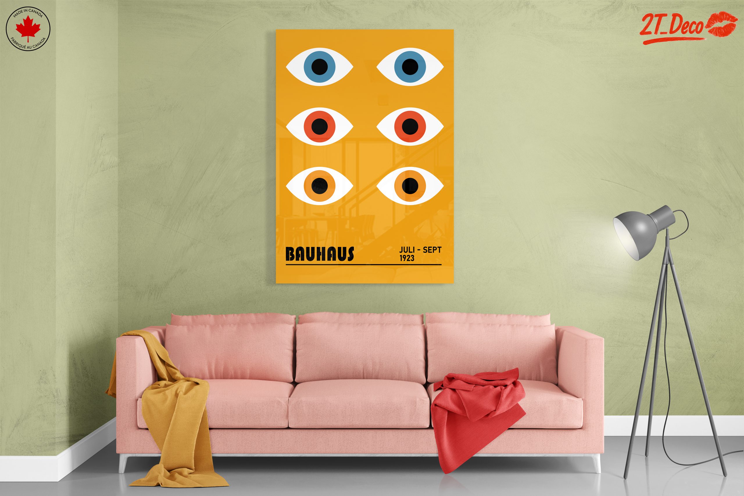 Bauhaus Geometric Eye Art - Image 7