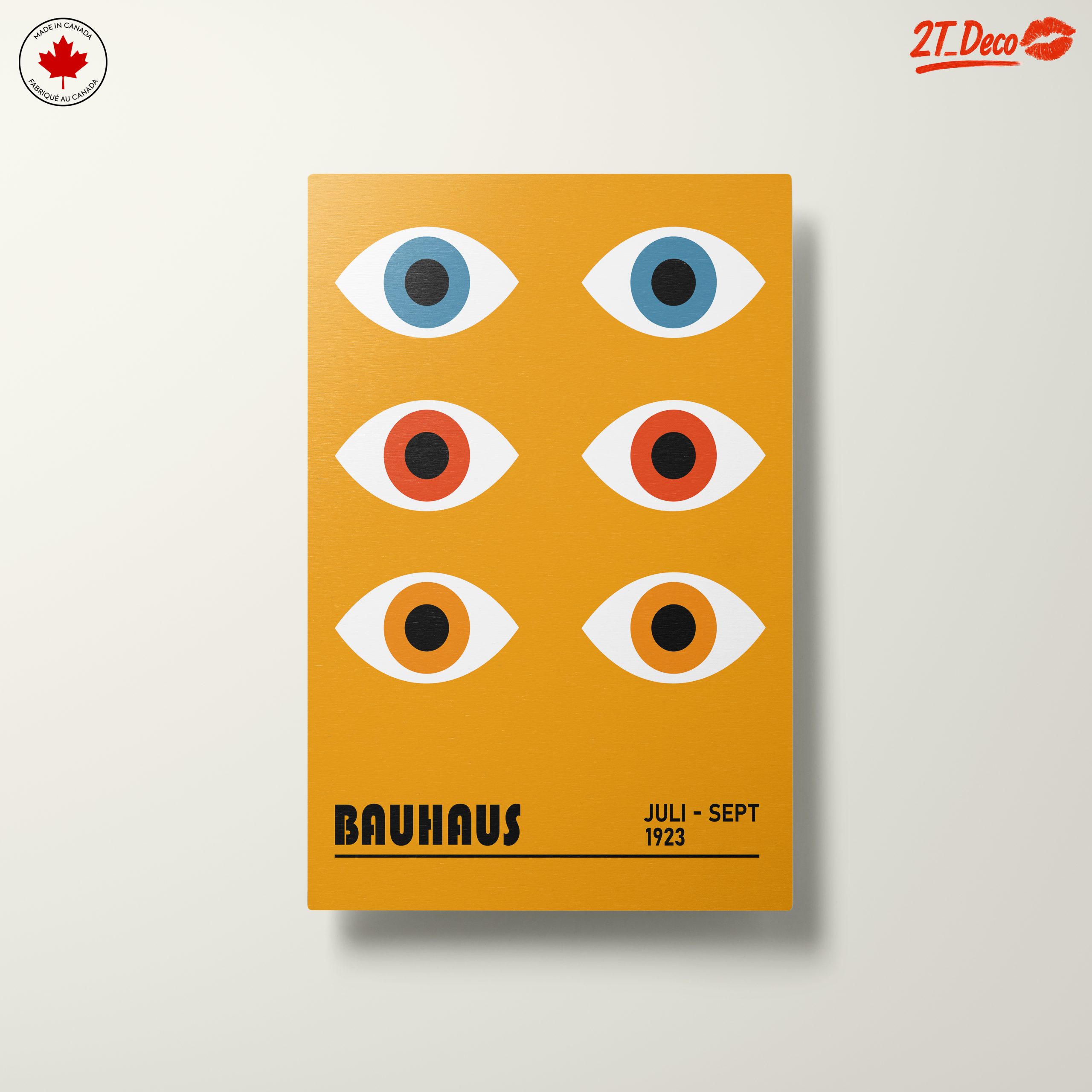 Bauhaus Geometric Eye Art - Image 10