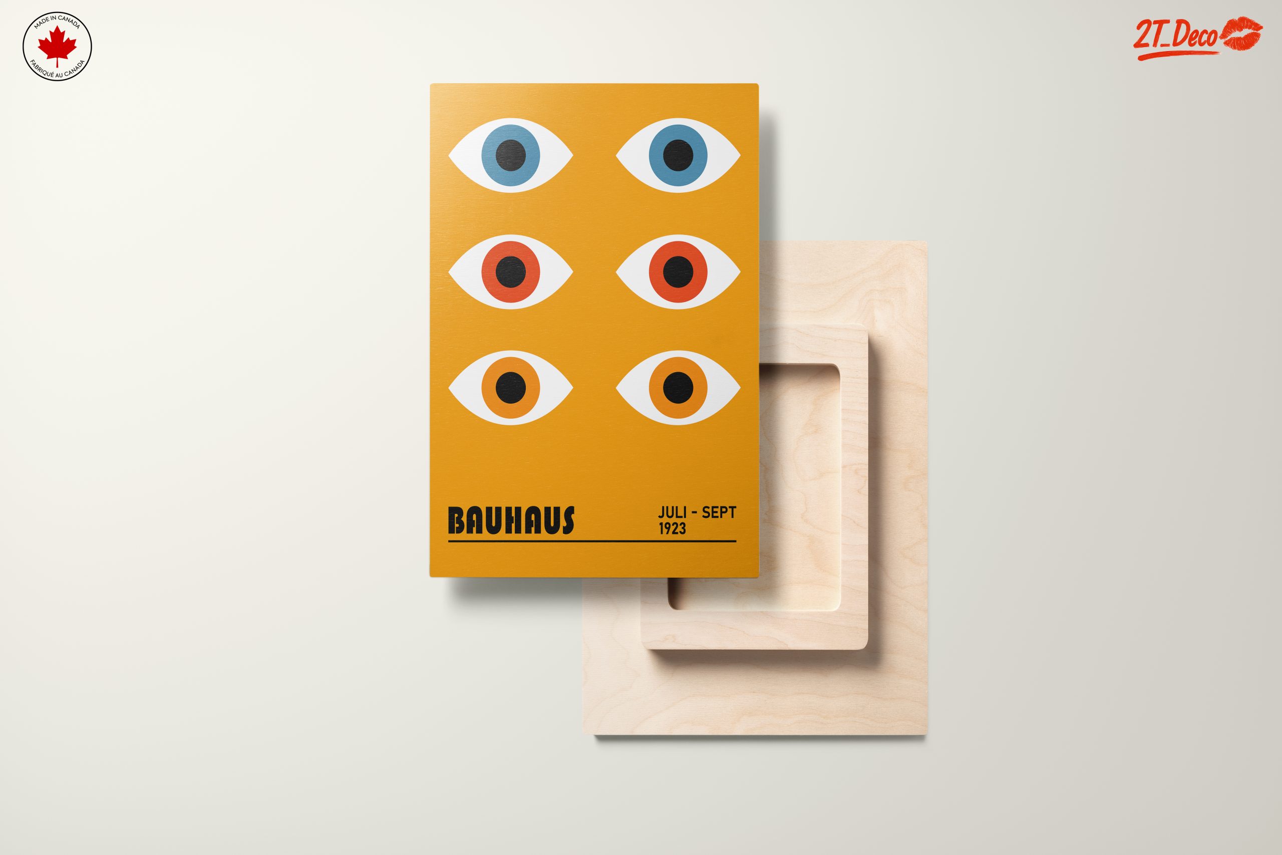Bauhaus Geometric Eye Art - Image 11