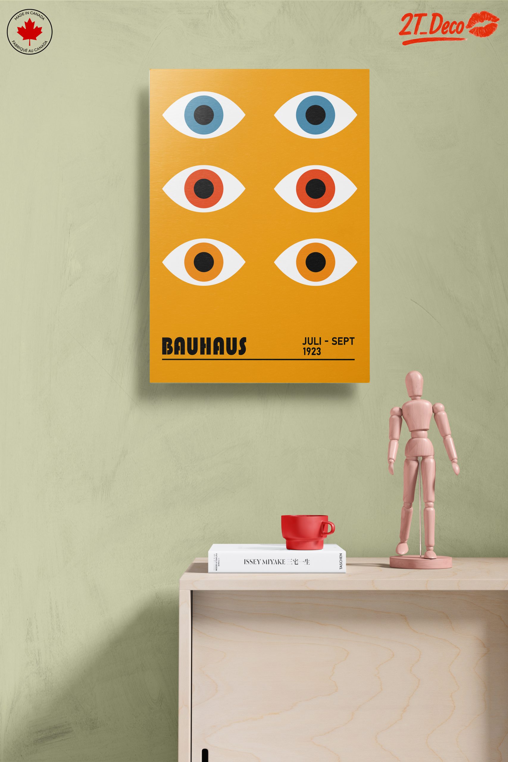 Bauhaus Geometric Eye Art - Image 14