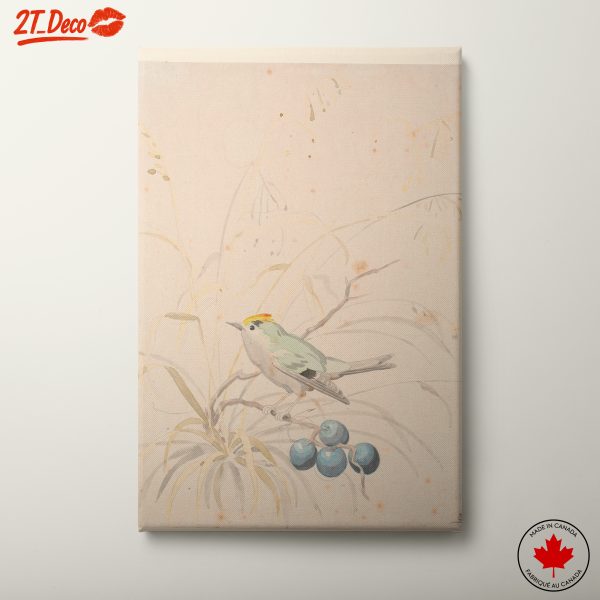 Delicate Bird Among Botanicals