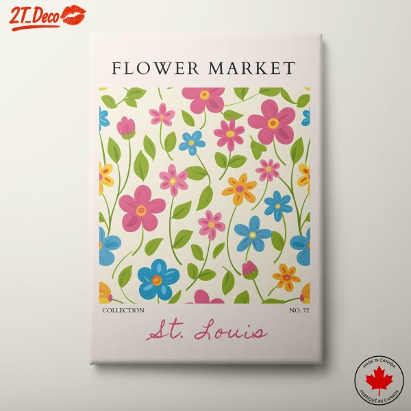 Flower Market Floral Design Artwork 2