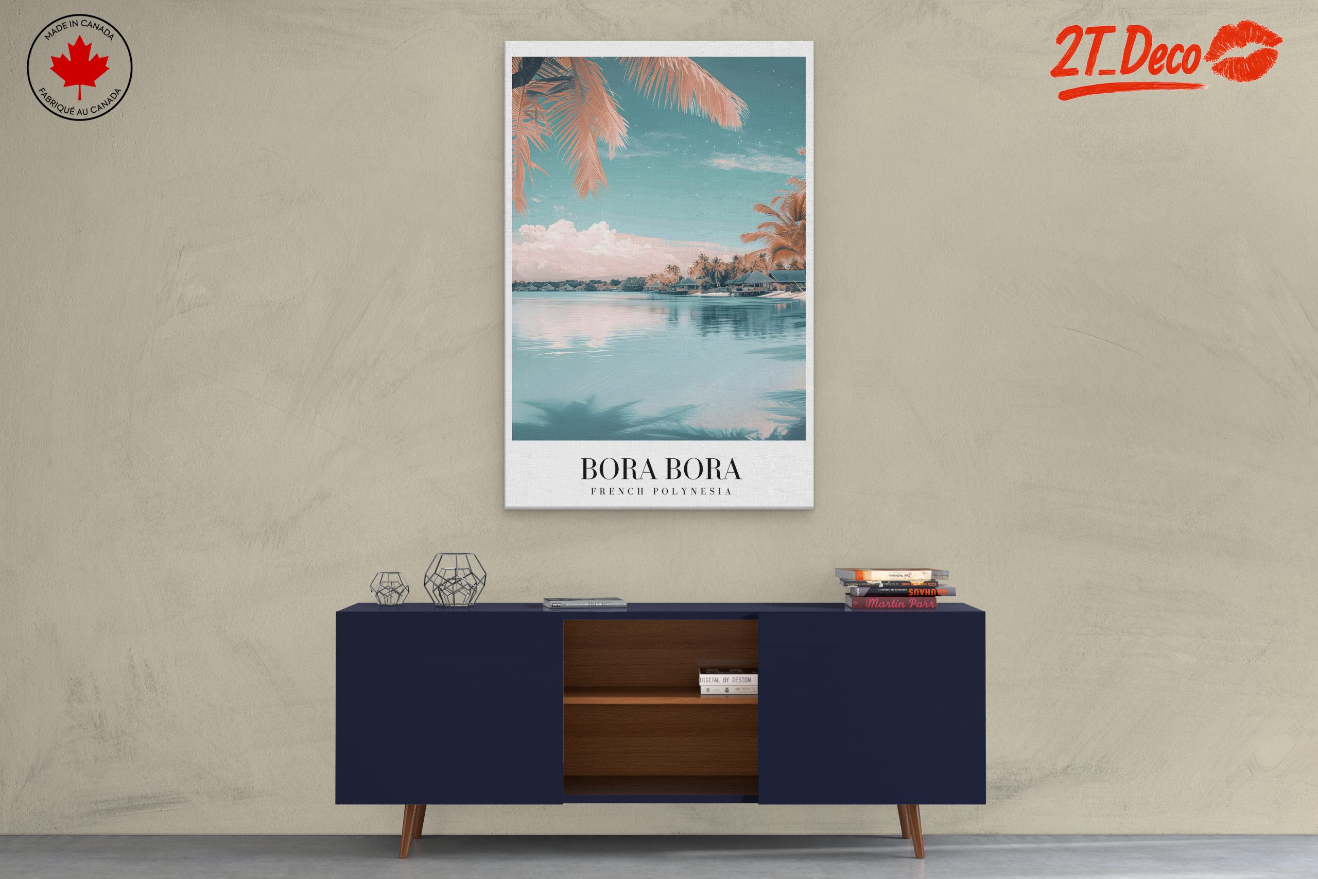 Bora Bora Tropical Paradise Art - Image 3