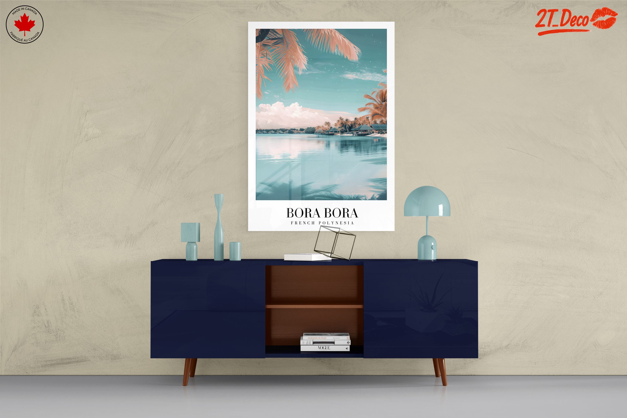 Bora Bora Tropical Paradise Art - Image 8