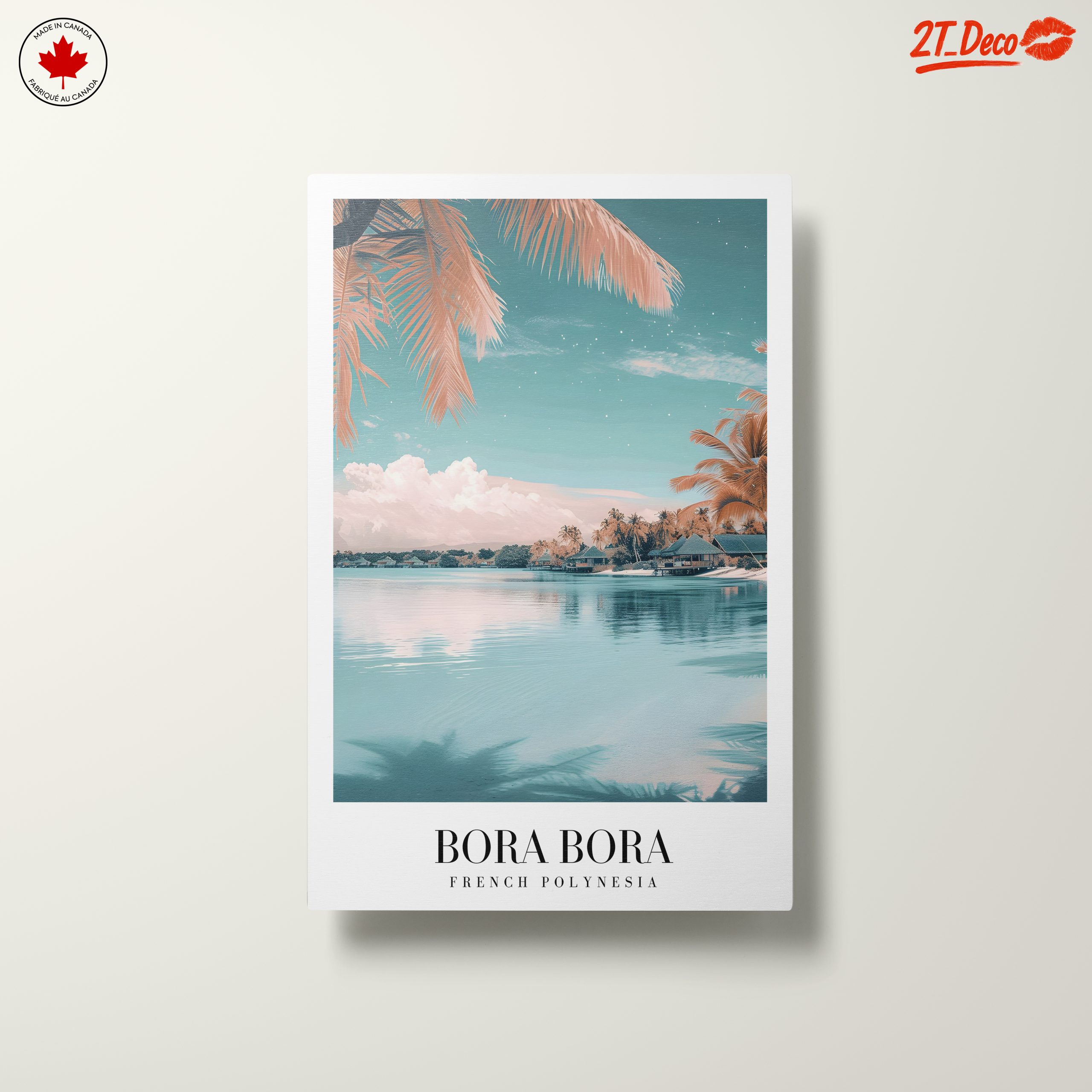 Bora Bora Tropical Paradise Art - Image 10