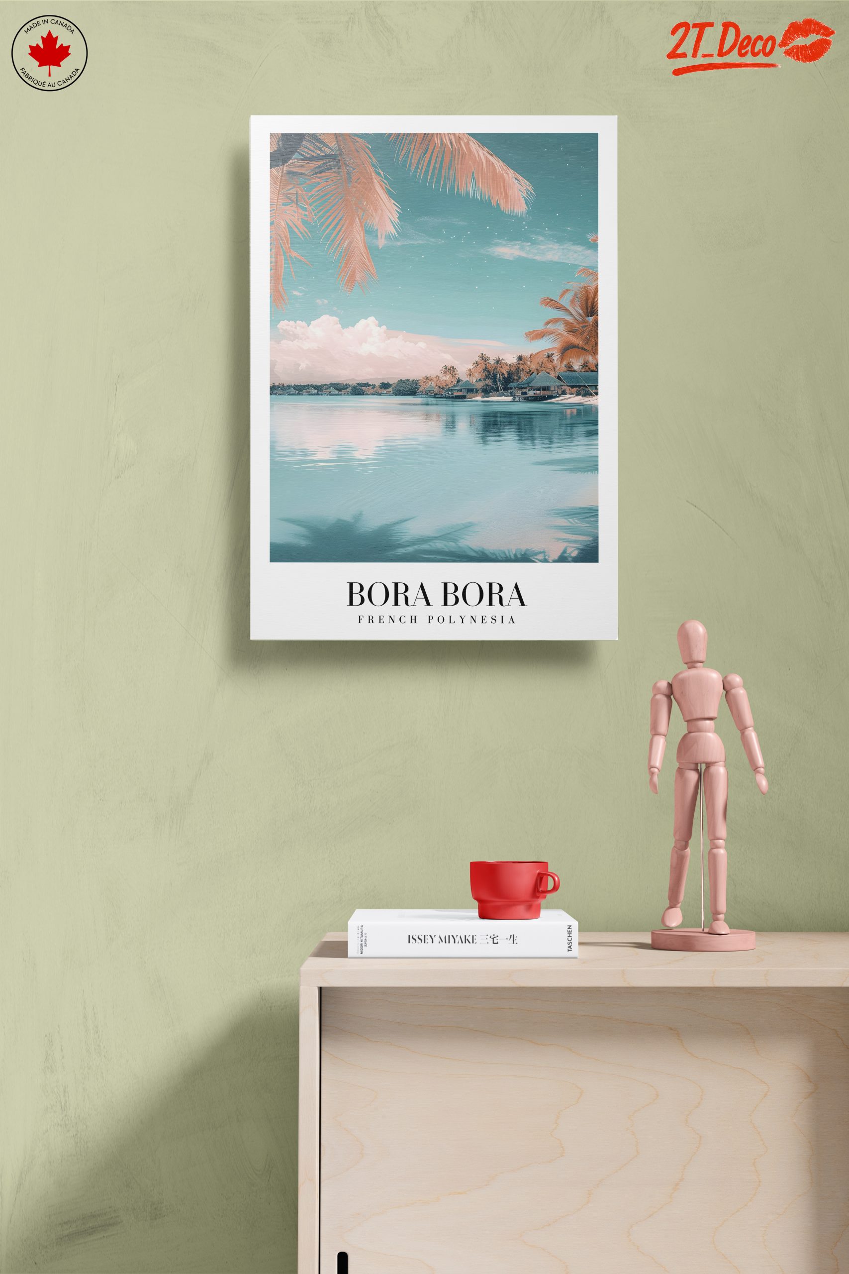 Bora Bora Tropical Paradise Art - Image 14