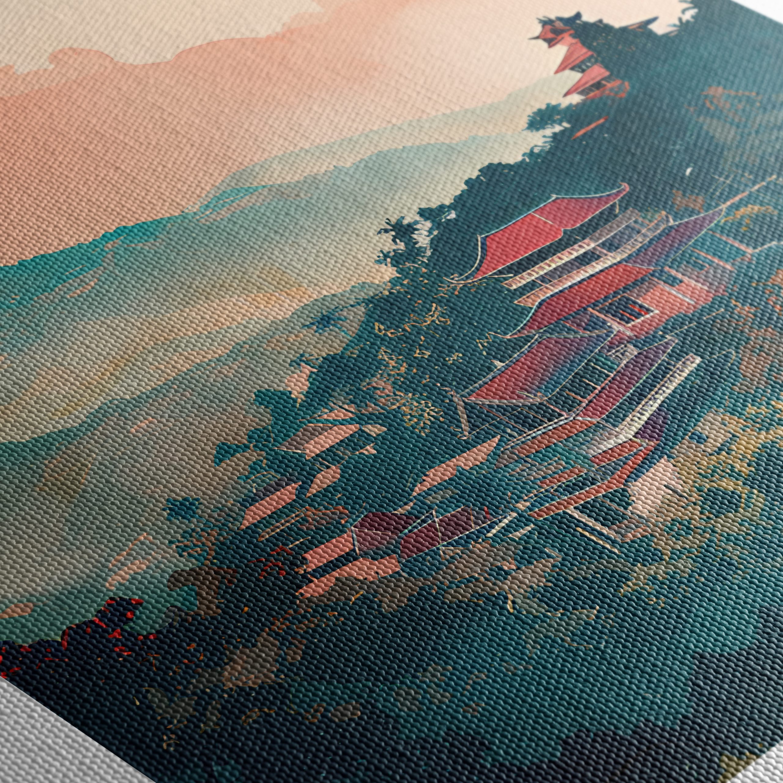 Chiang Mai Thailand Scenic Landscape Art - Image 5