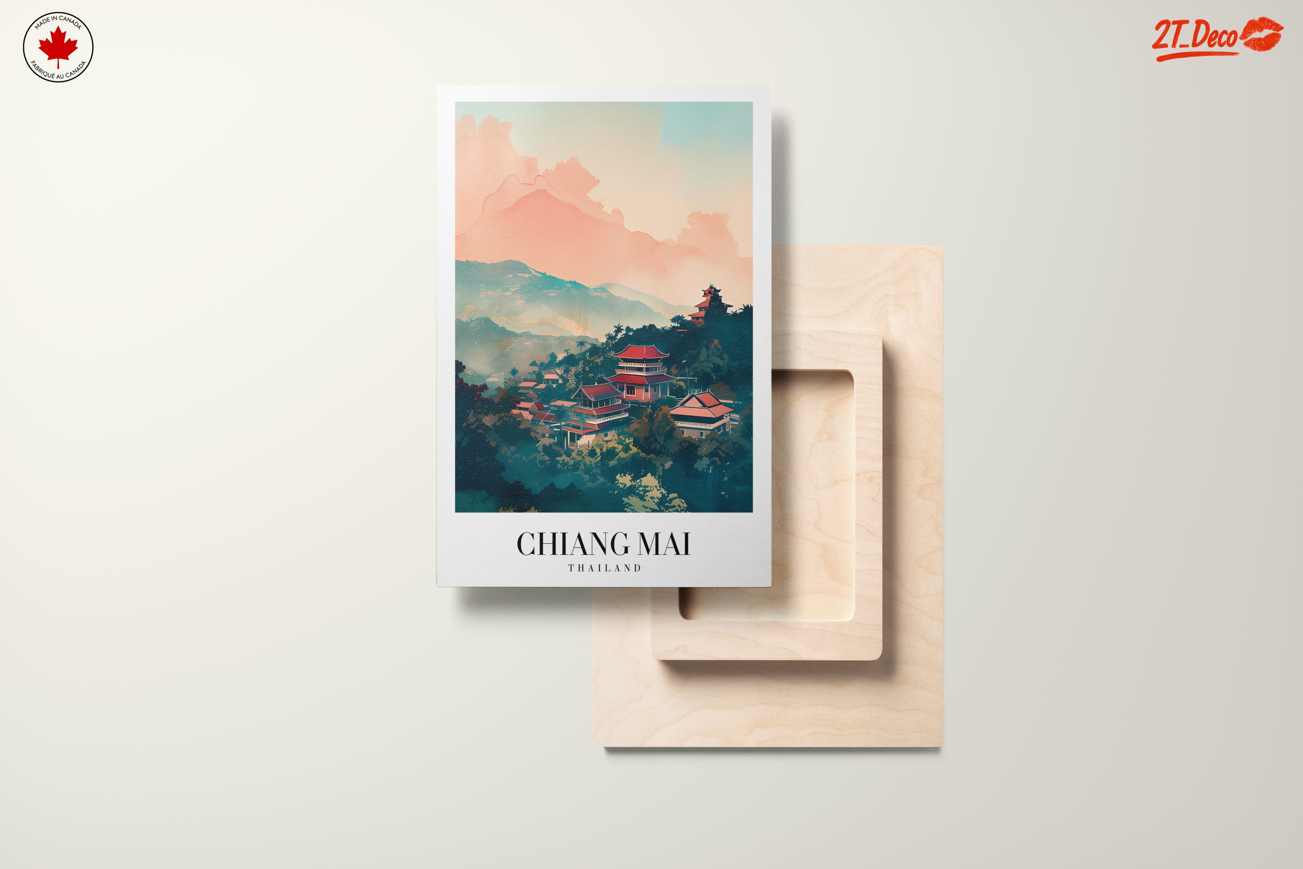 Chiang Mai Thailand Scenic Landscape Art - Image 11
