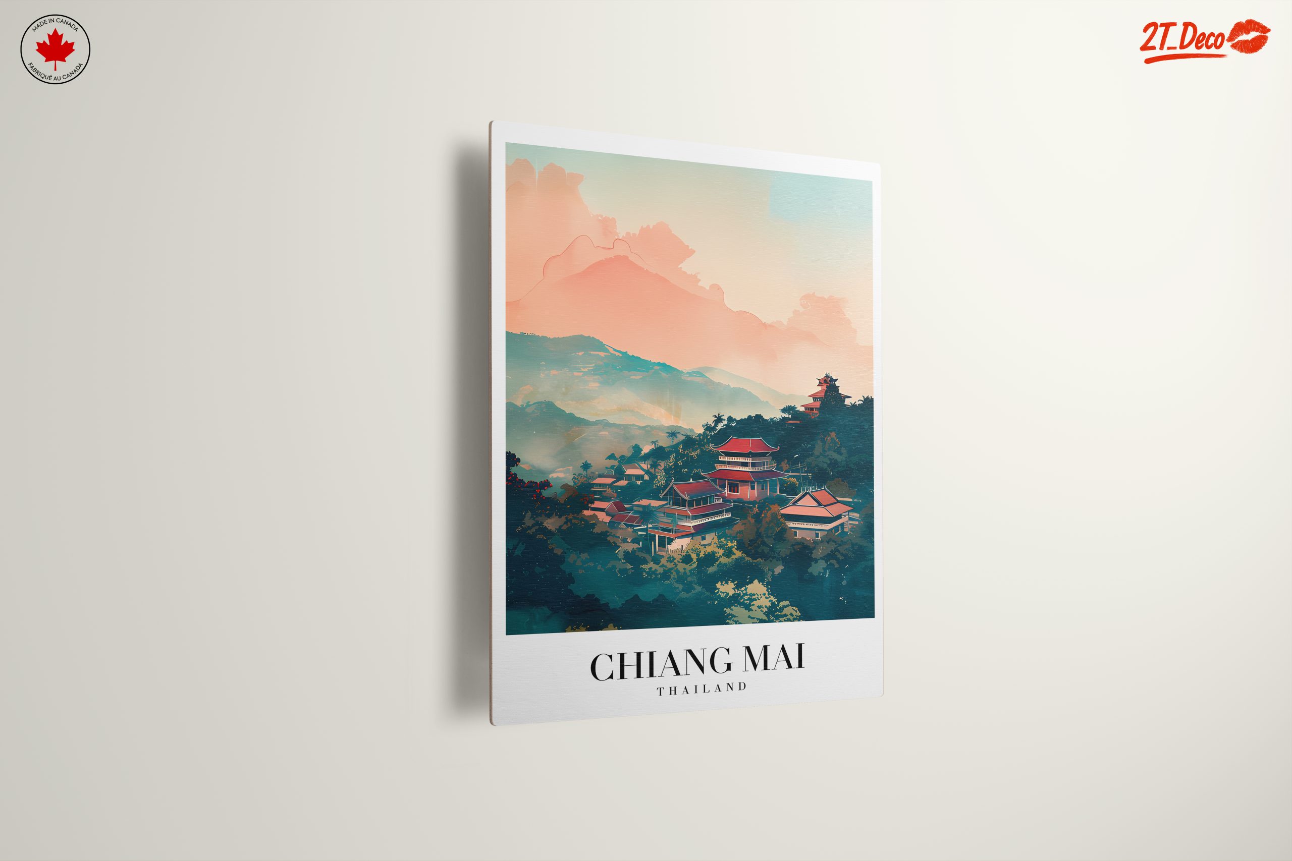 Chiang Mai Thailand Scenic Landscape Art - Image 13