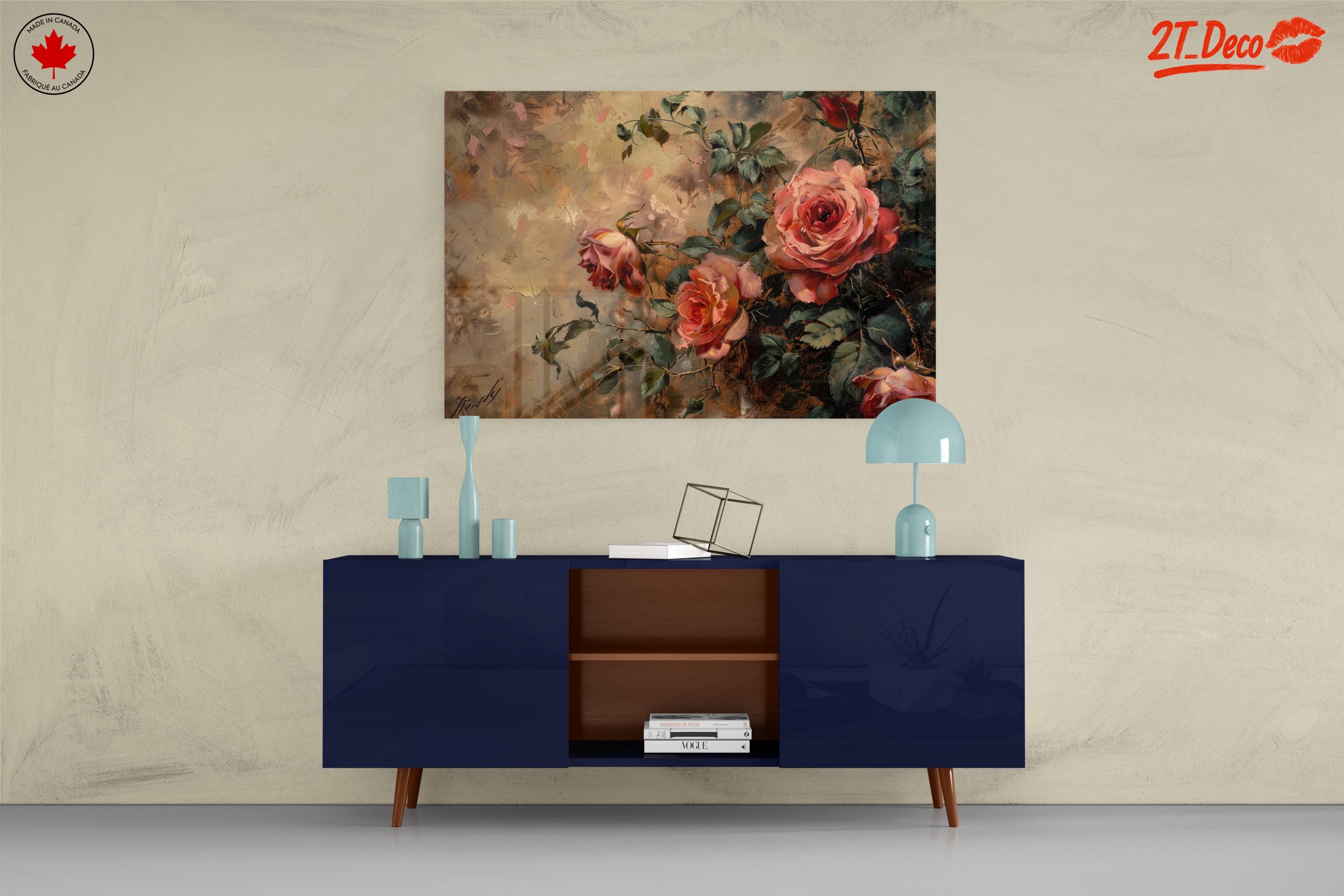 Beautiful Floral Arrangement of Roses 3 - Image 8
