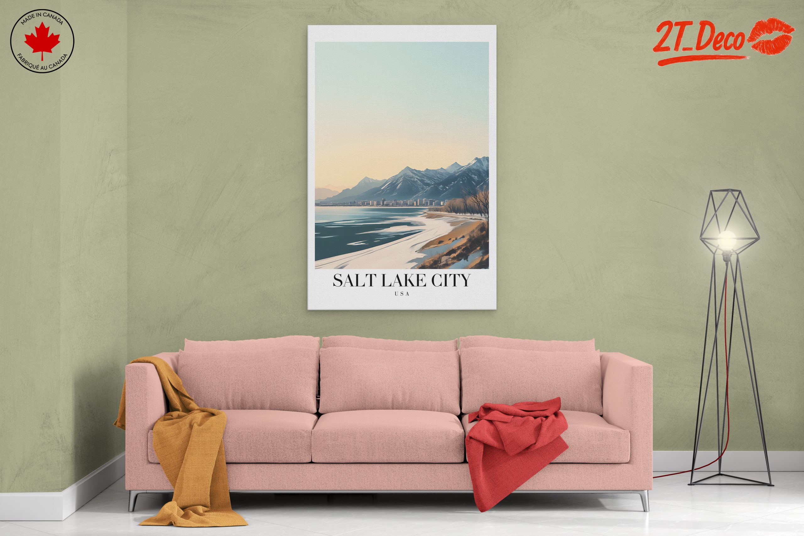 Scenic View of Salt Lake City Landscape - Image 2