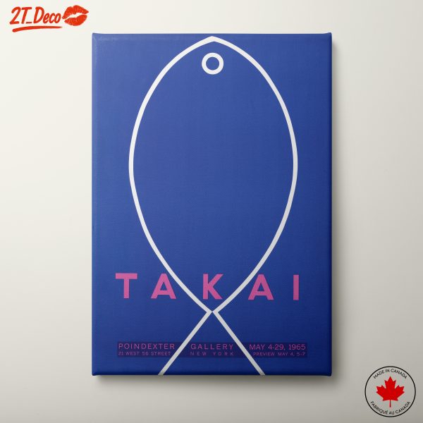 Minimalist Blue Fish Design