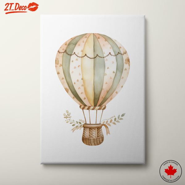 Whimsical Hot Air Balloon Art 2