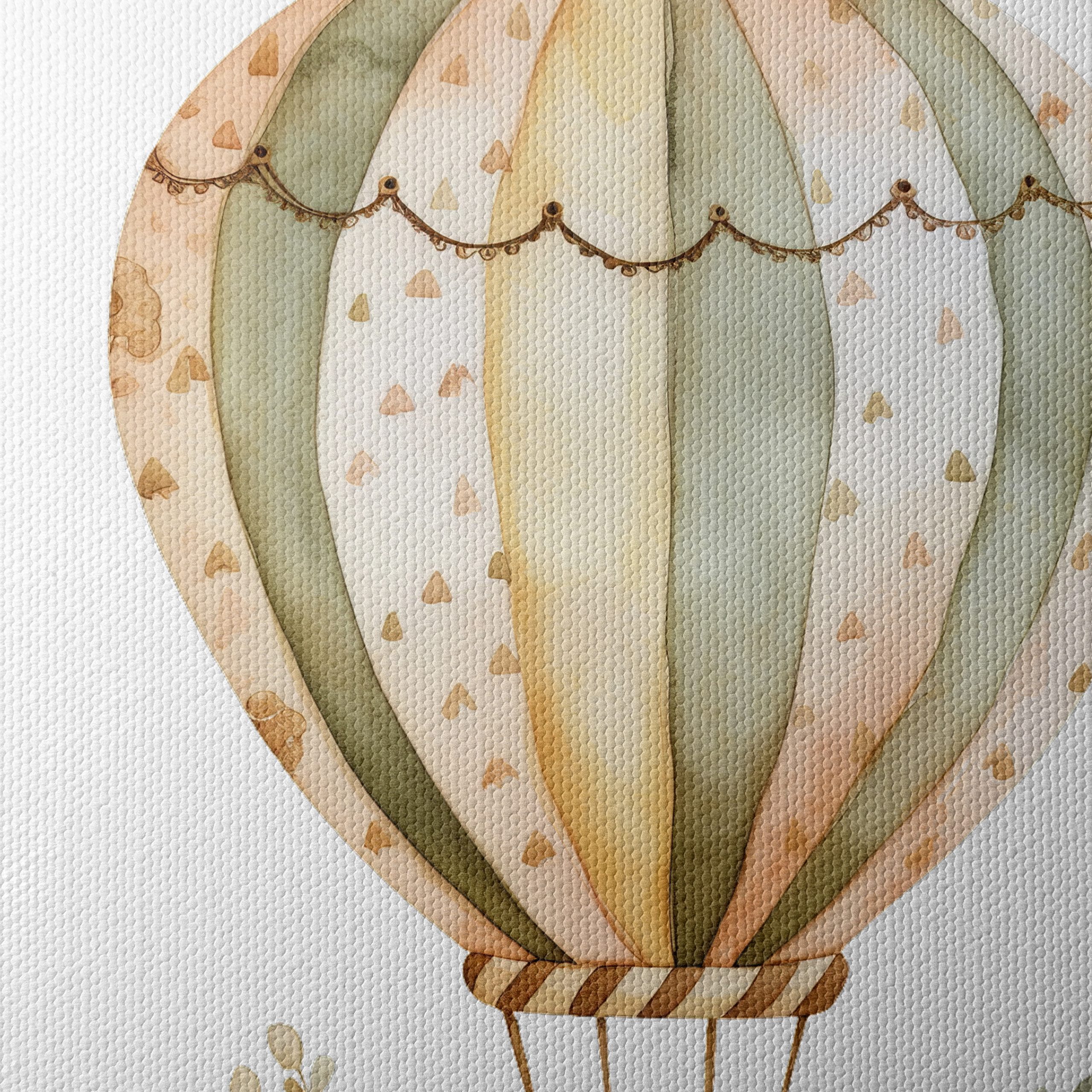 Whimsical Hot Air Balloon Art 2 - Image 4