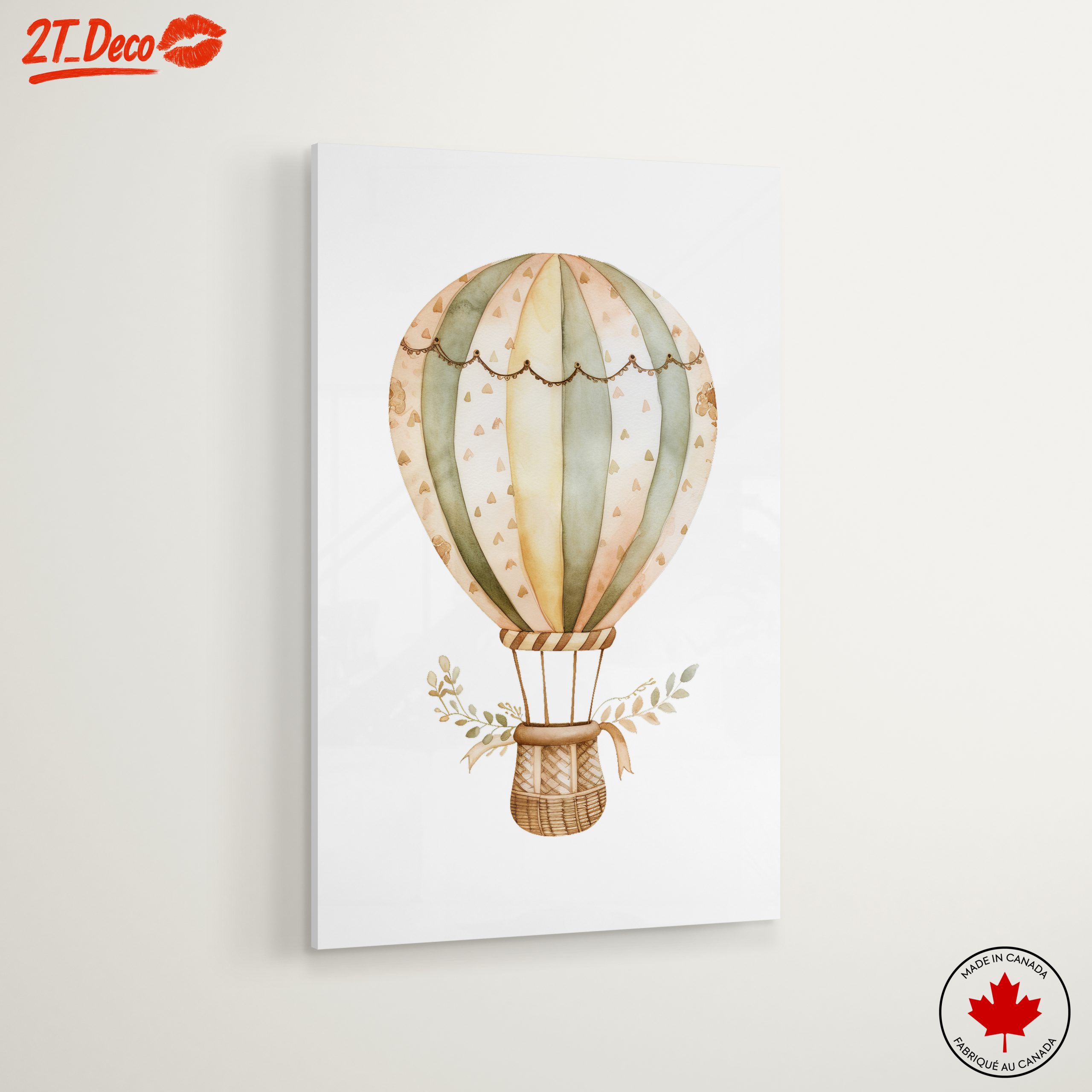 Whimsical Hot Air Balloon Art 2 - Image 6