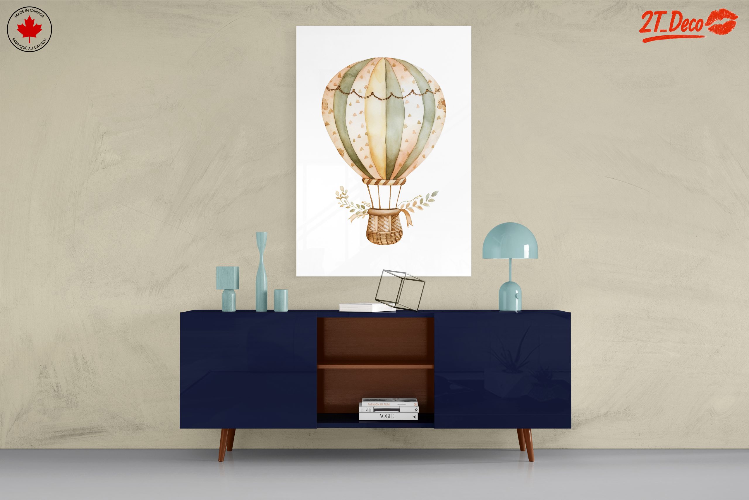 Whimsical Hot Air Balloon Art 2 - Image 8