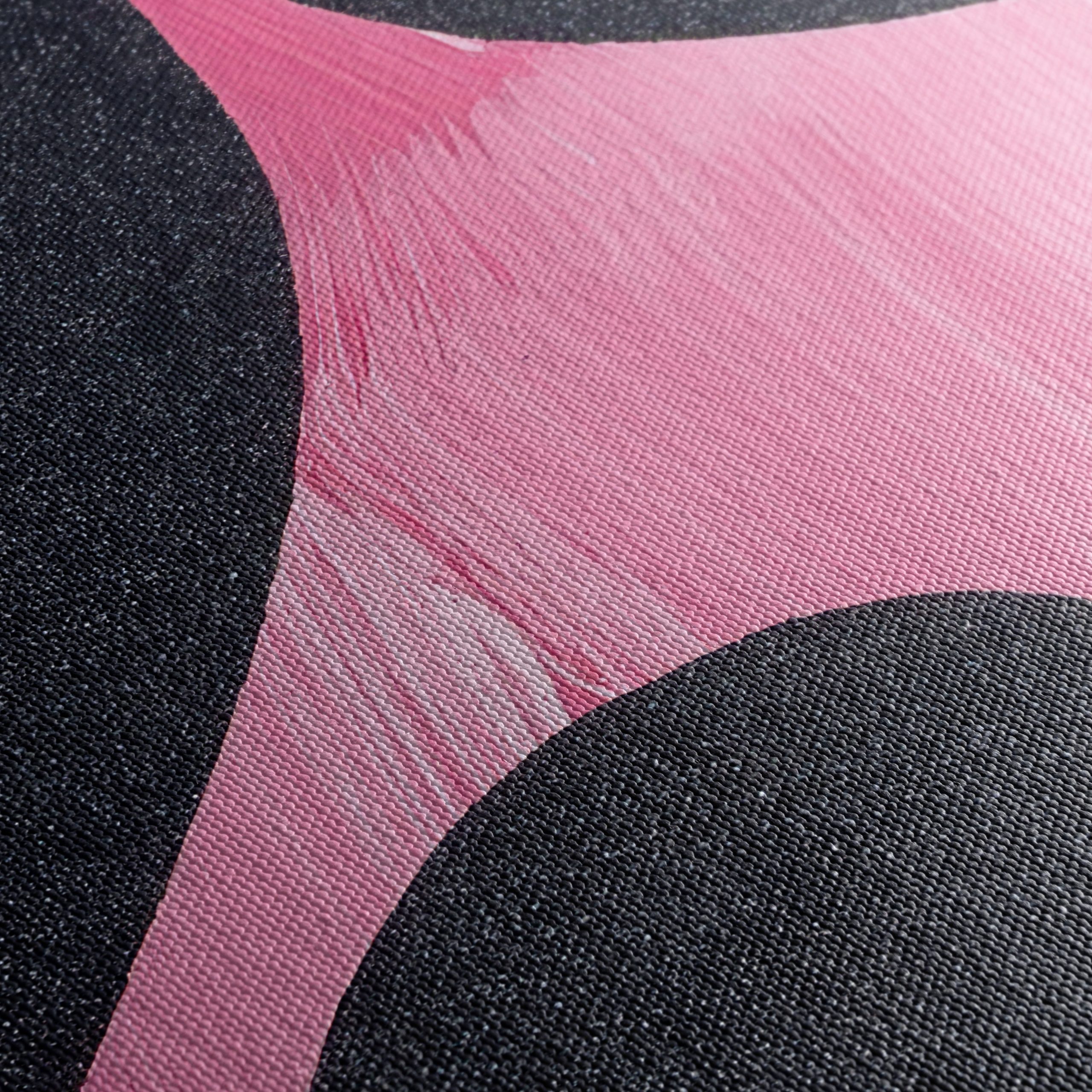 Bold Heart Shapes On Pink Background - Image 5