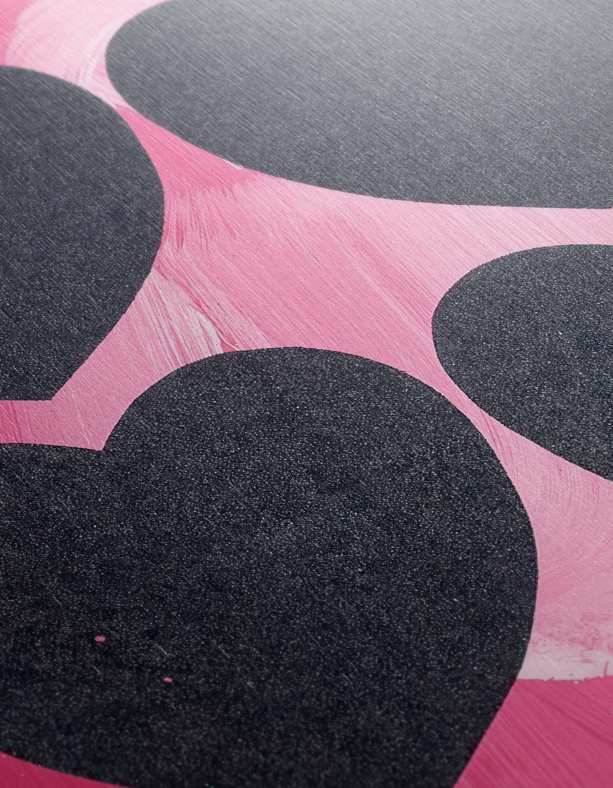 Bold Heart Shapes On Pink Background - Image 12