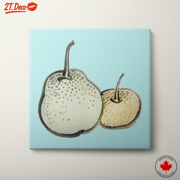 Stylized Abstract Pear Art