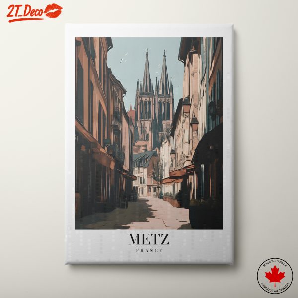 Metz Urban Landscape Artwork