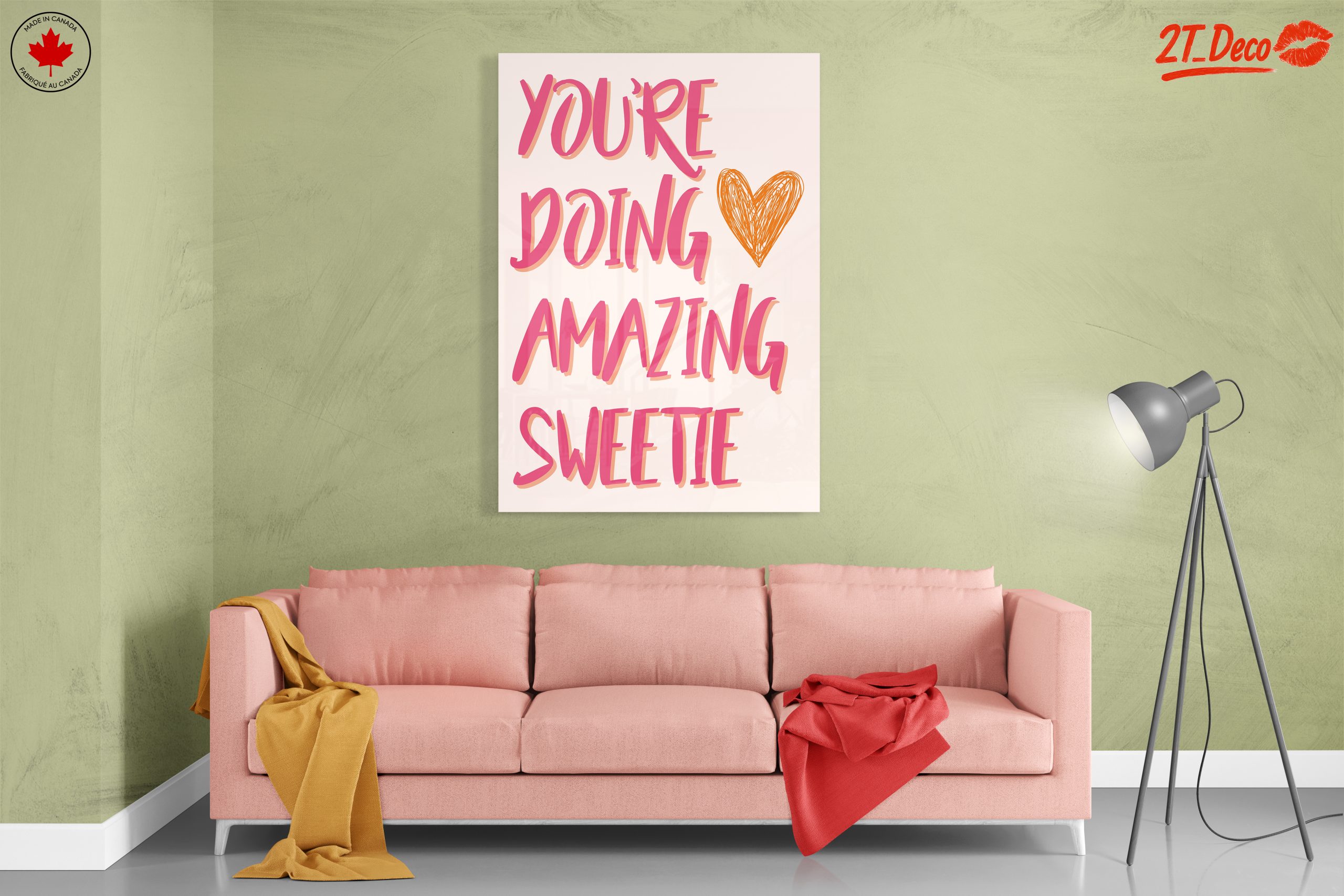 You're Doing Amazing Sweetie Wall Art - Image 7