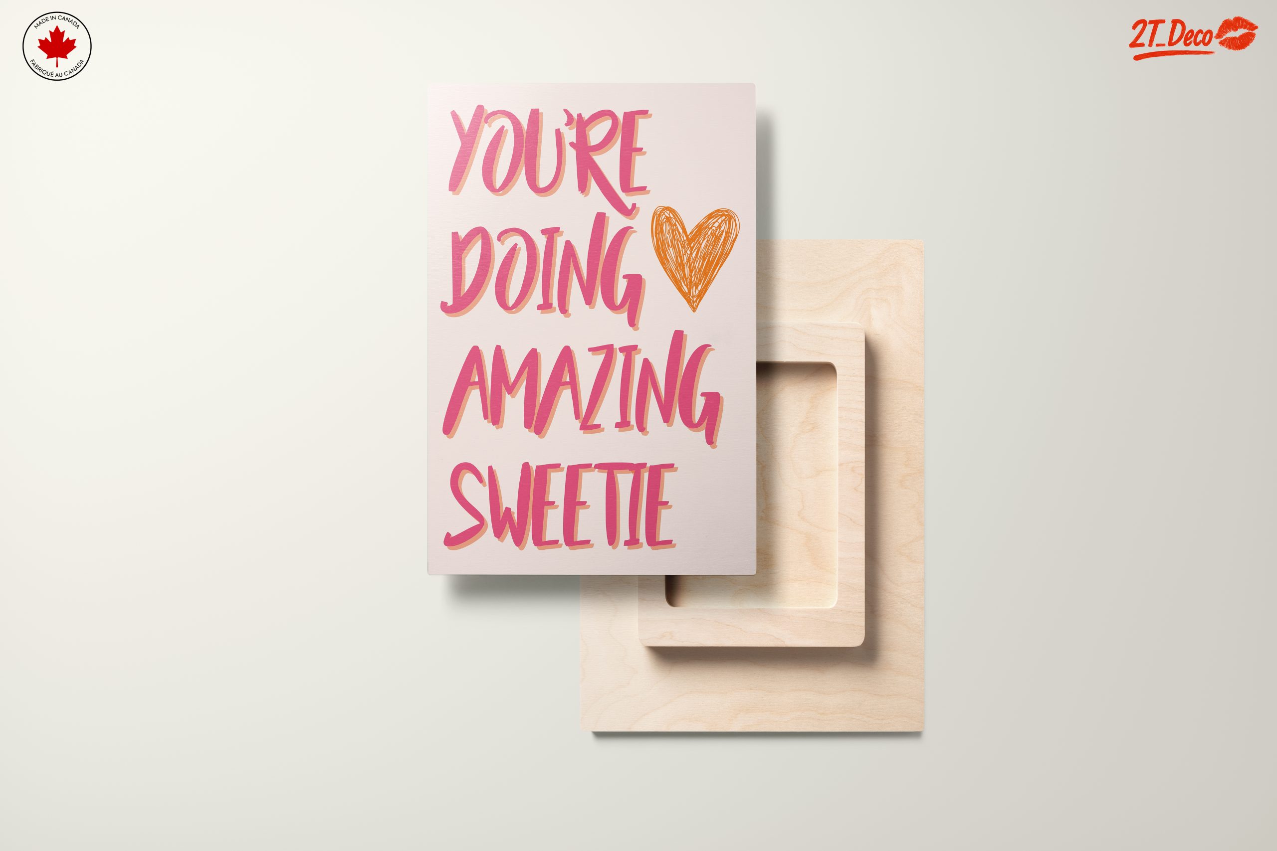 You're Doing Amazing Sweetie Wall Art - Image 11