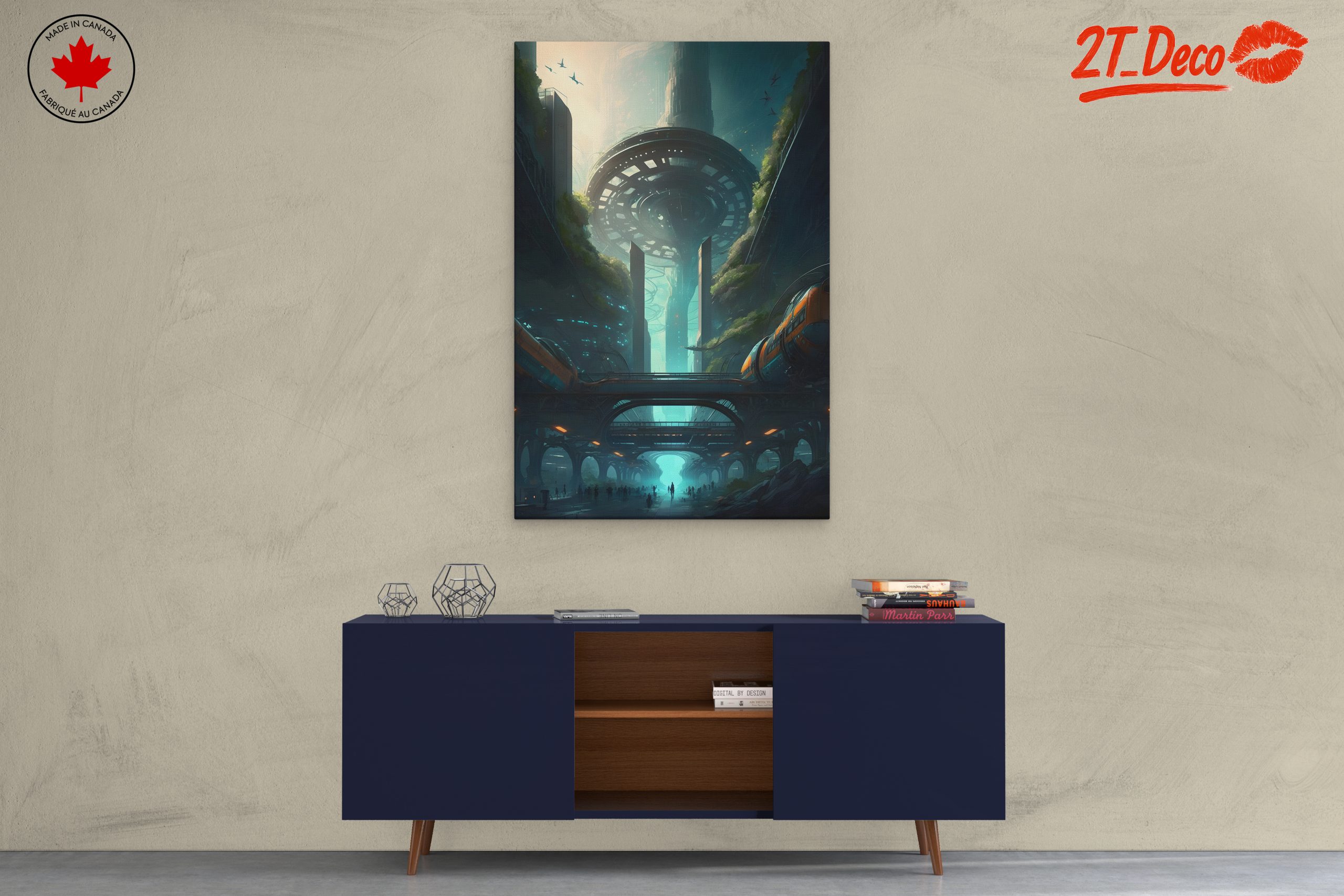 Futuristic Cityscape with Advanced Architecture - Image 3