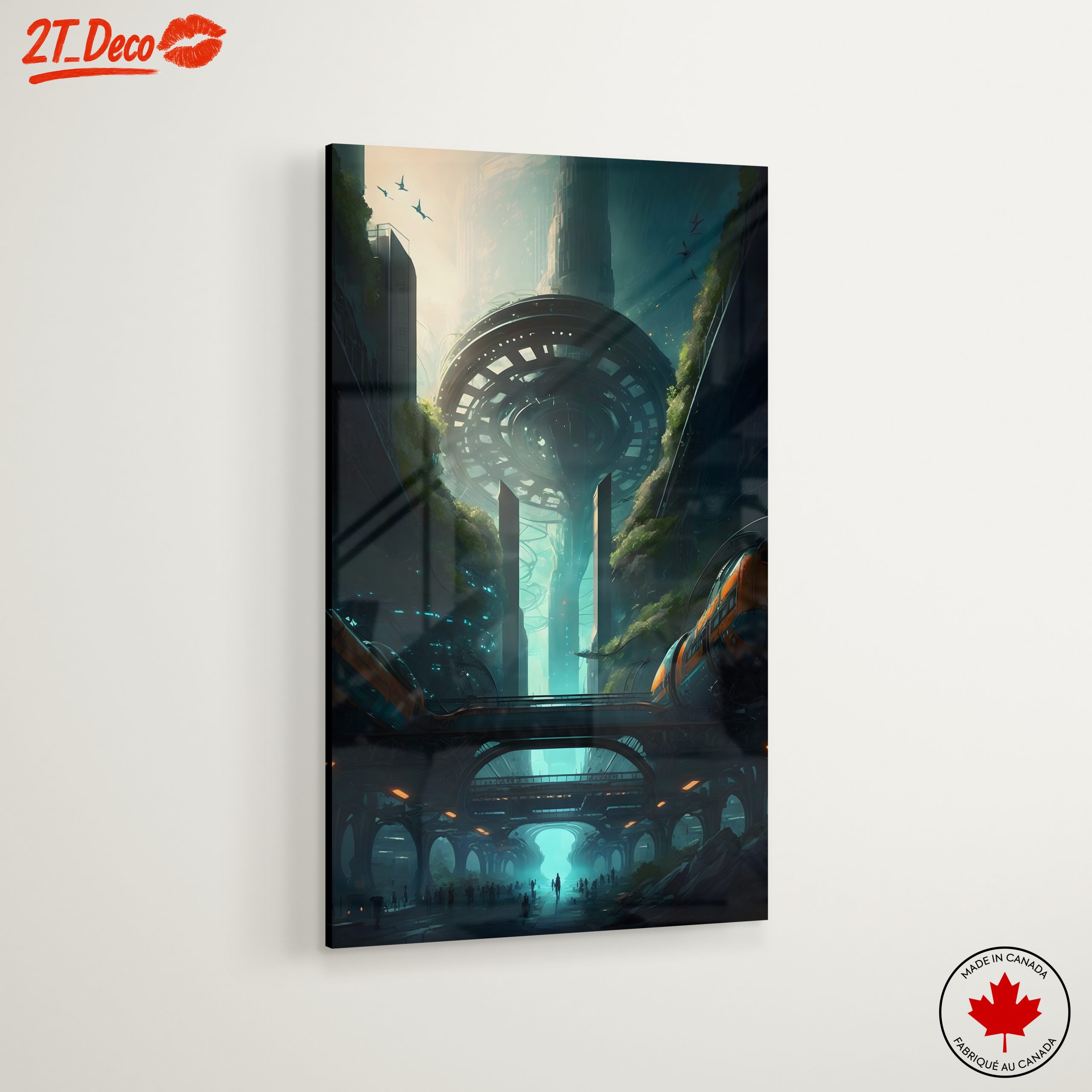 Futuristic Cityscape with Advanced Architecture - Image 6