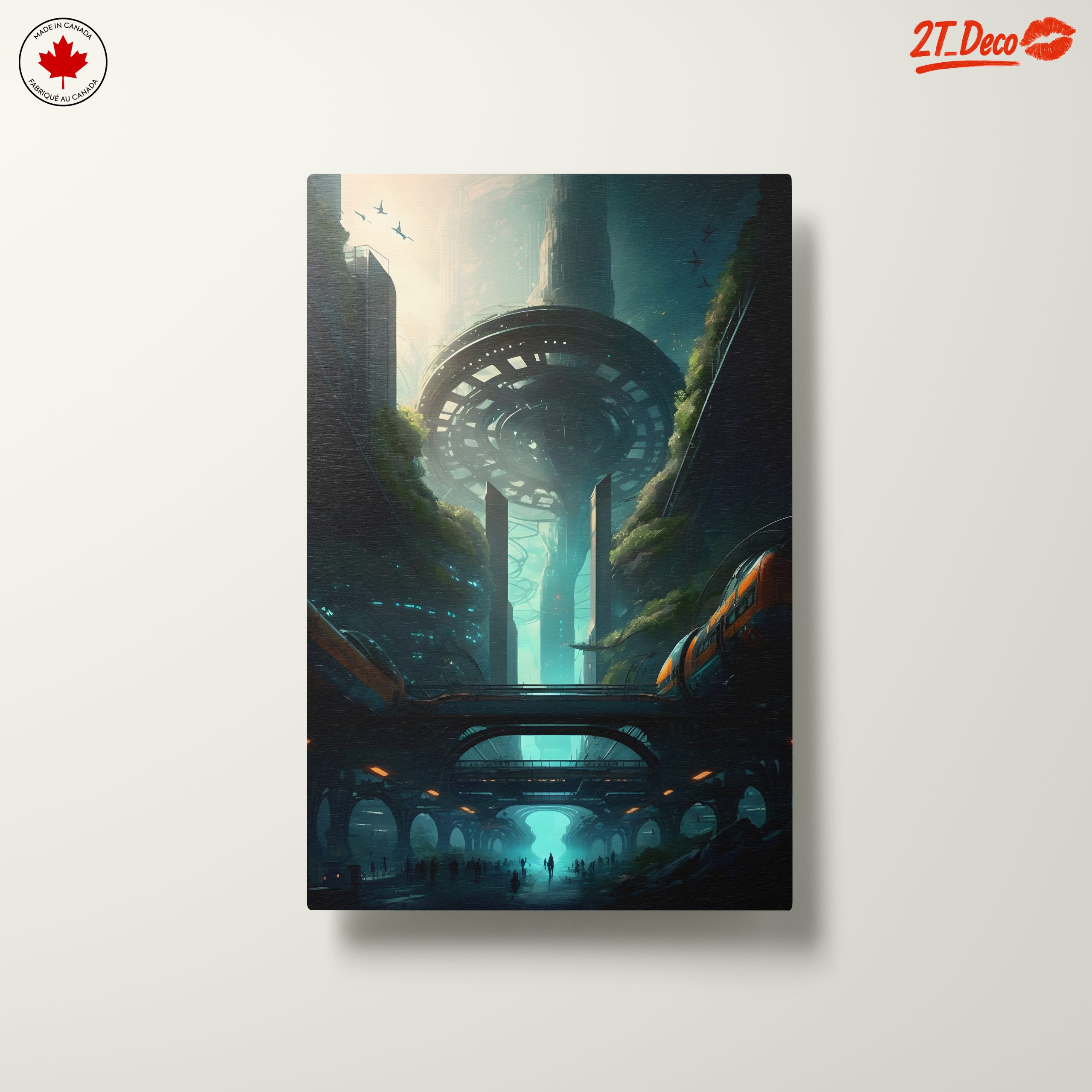 Futuristic Cityscape with Advanced Architecture - Image 10