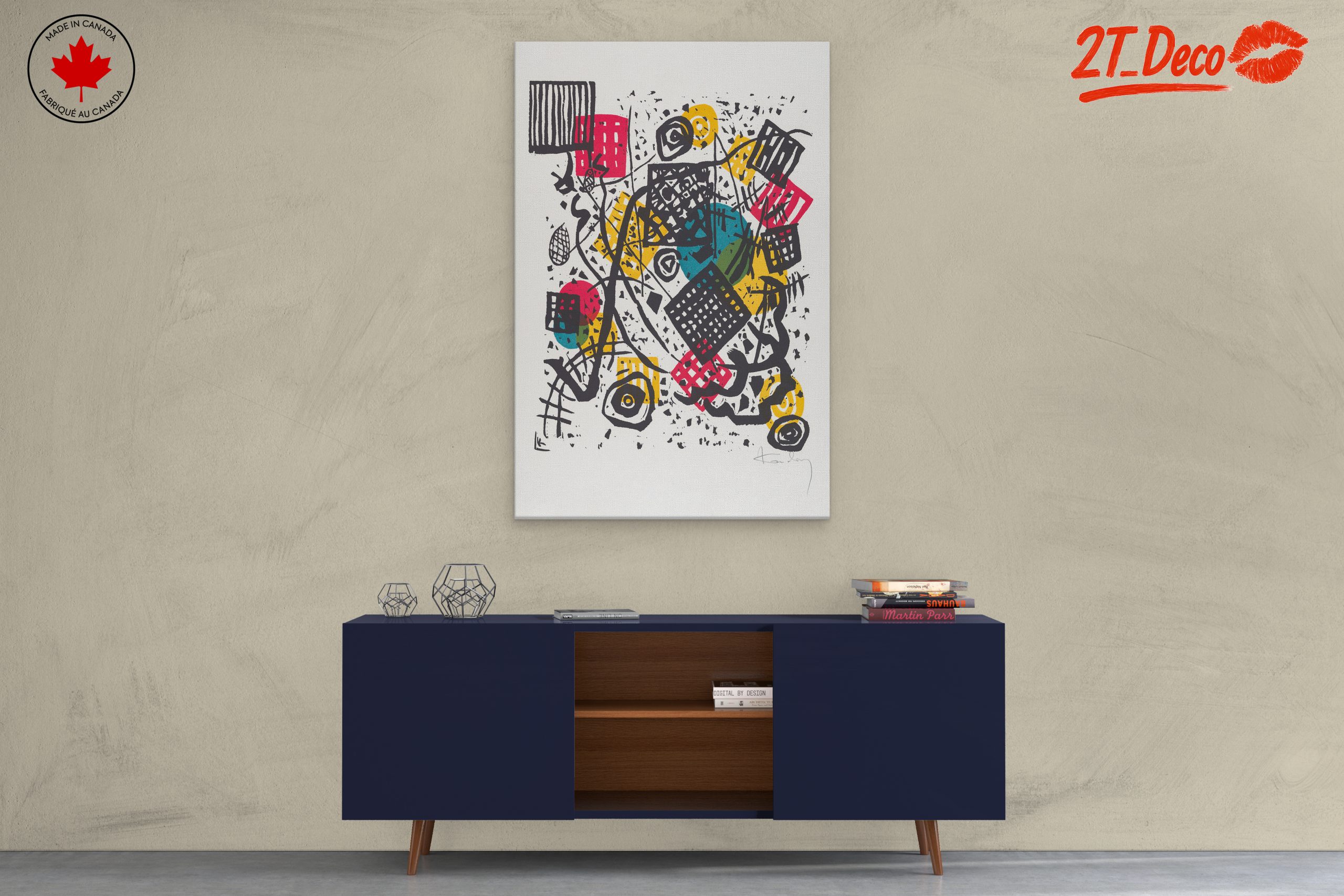 Colorful Abstract Geometric Art 2 - Image 3