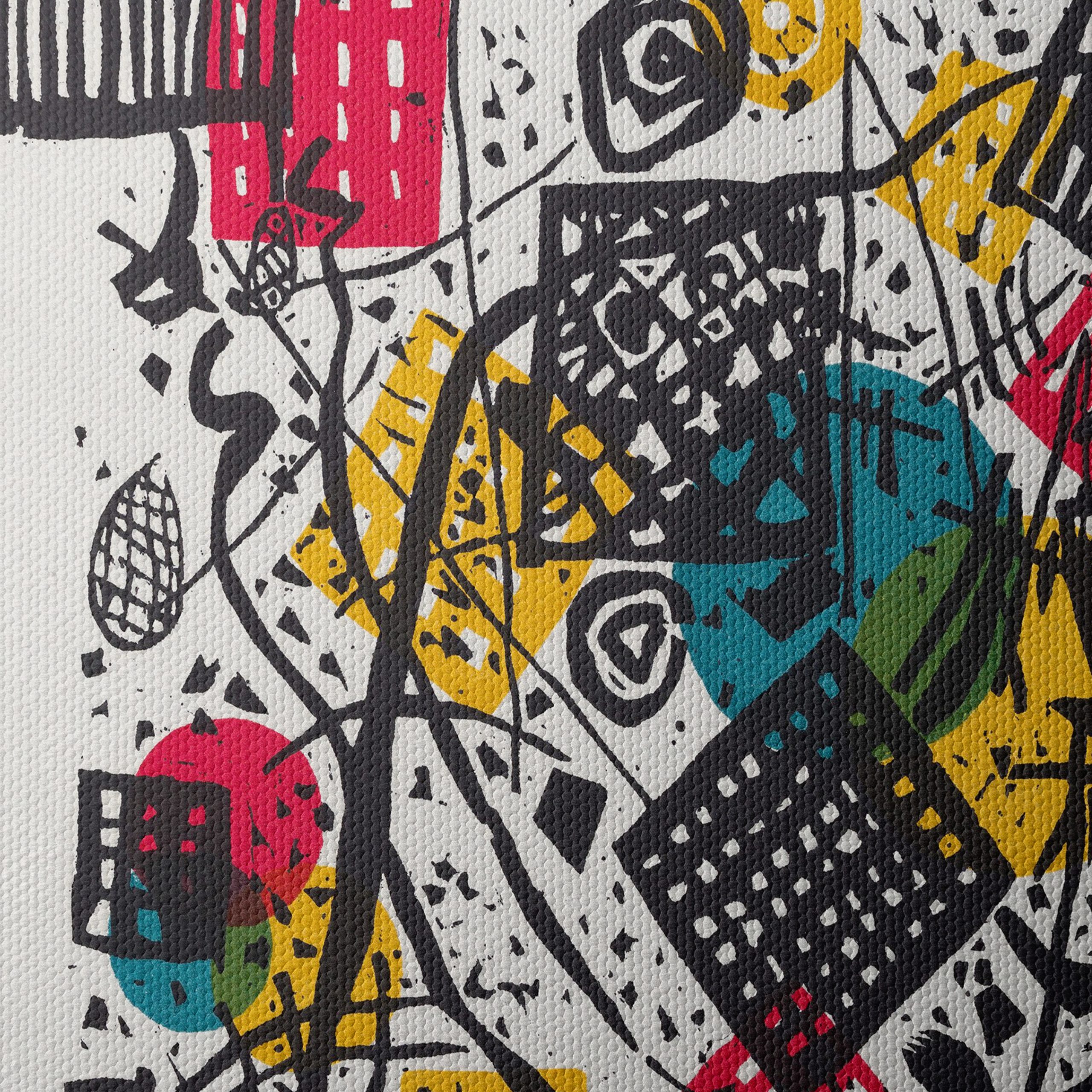 Colorful Abstract Geometric Art 2 - Image 4