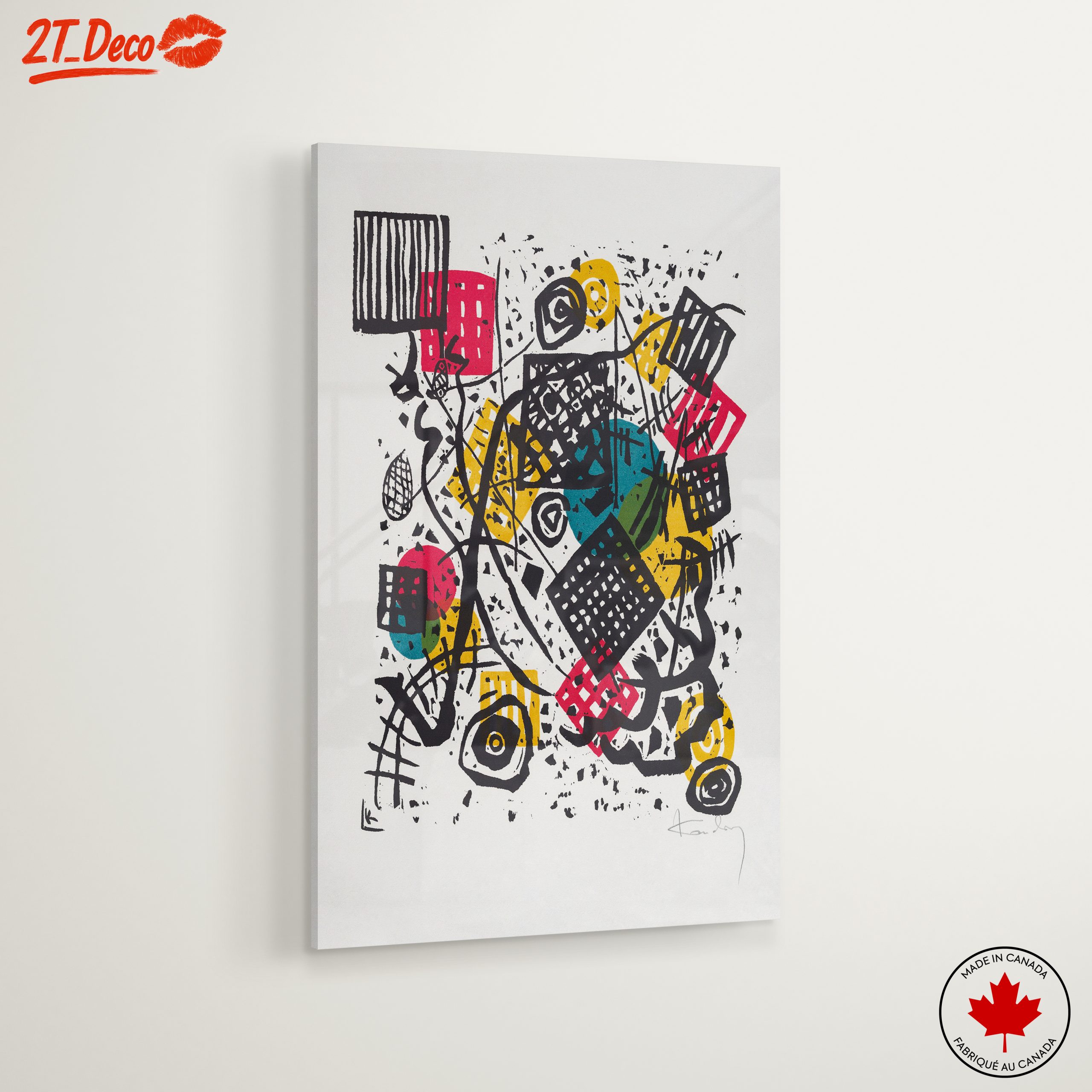 Colorful Abstract Geometric Art 2 - Image 6