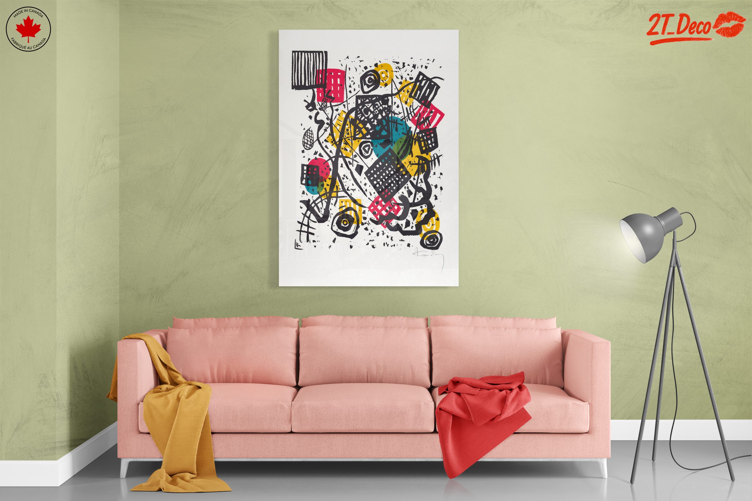 Colorful Abstract Geometric Art 2 - Image 7