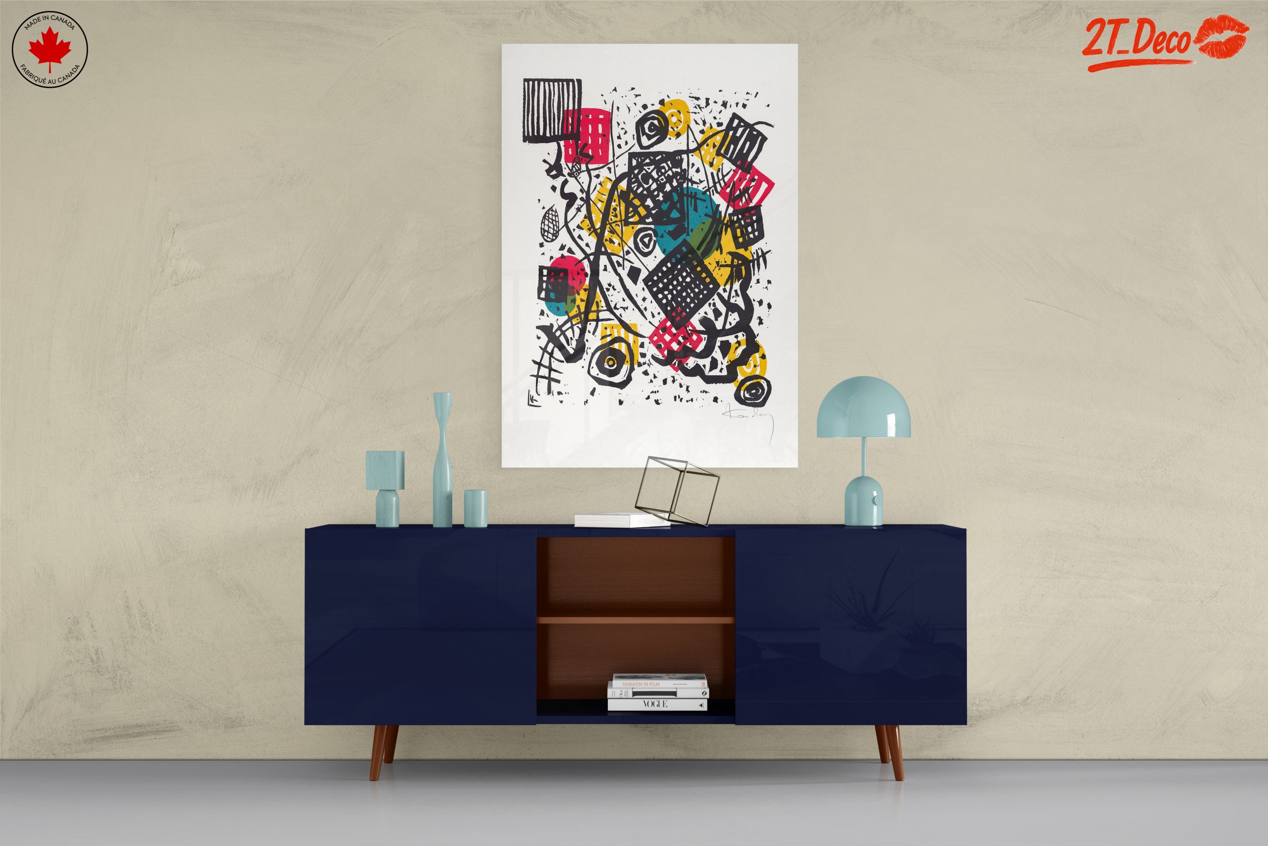 Colorful Abstract Geometric Art 2 - Image 8